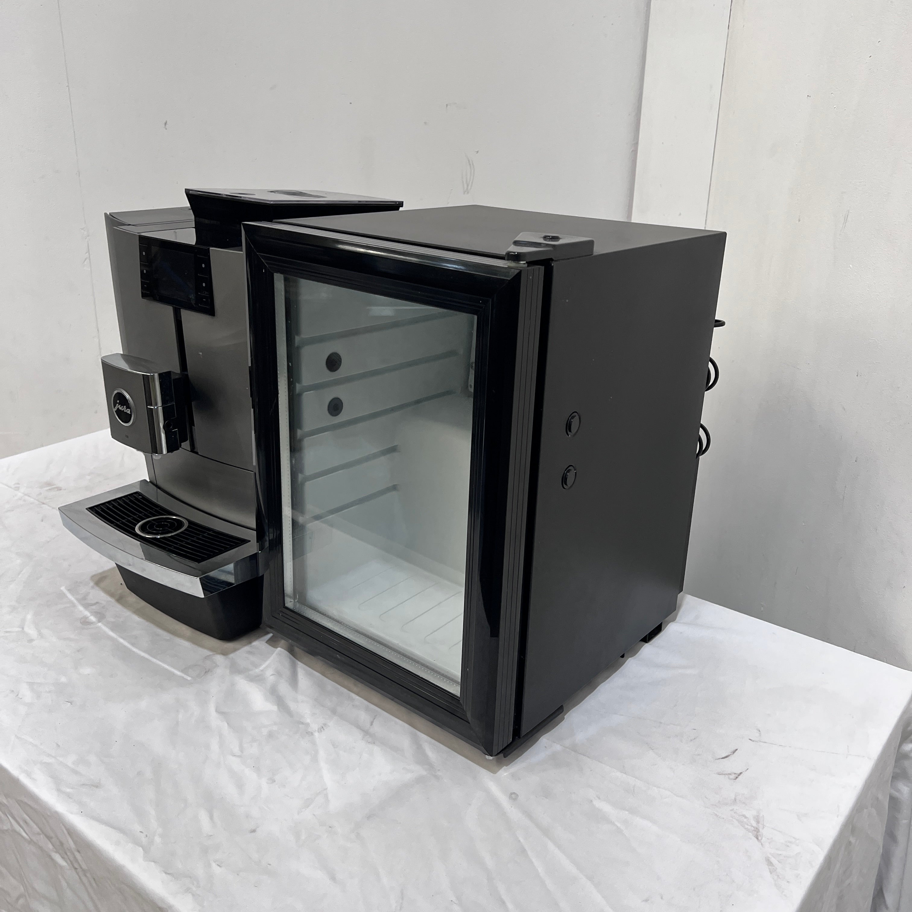 Jura X10 Automatic Coffee Machine with Jura Milk Fridge - 914118