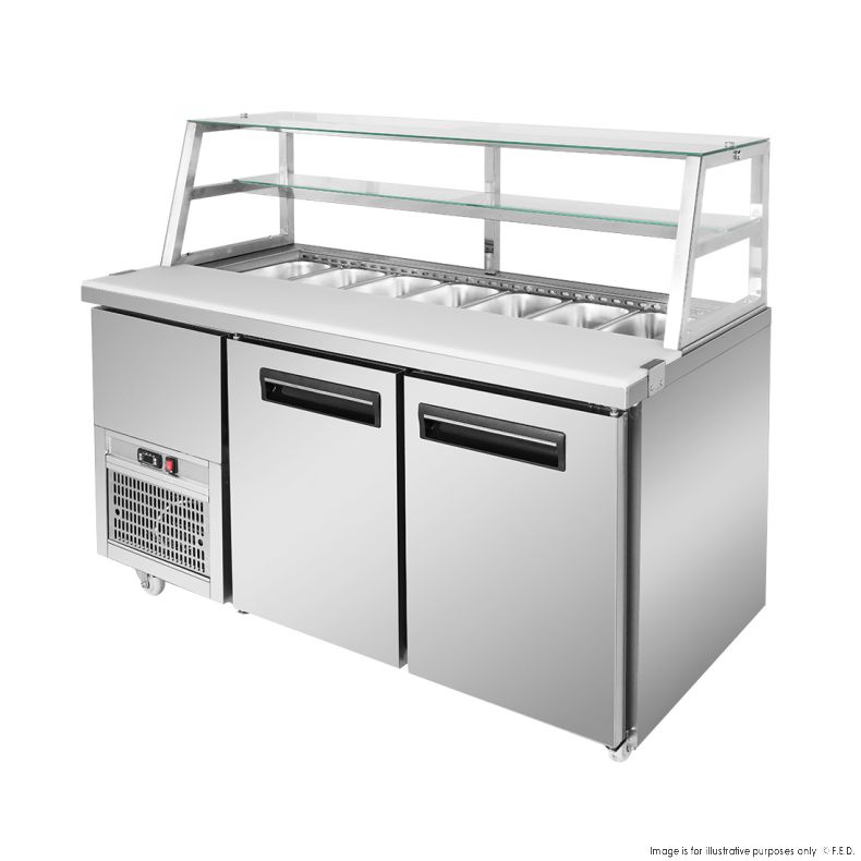 Thermaster SCB/15 Sandwich Prep Fridge - 914644