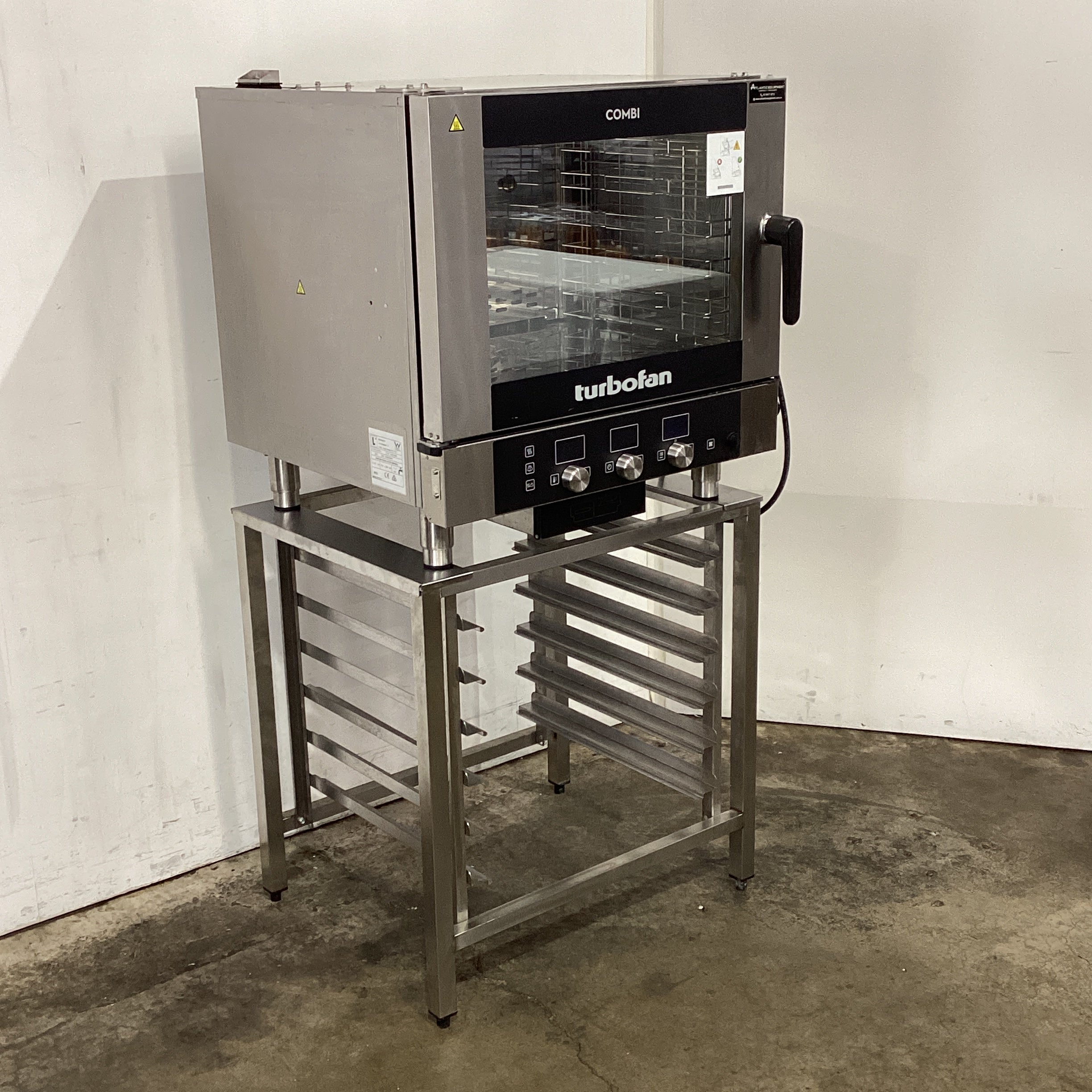 Turbofan AUEC40D5 Combi Oven + Stand - 933746