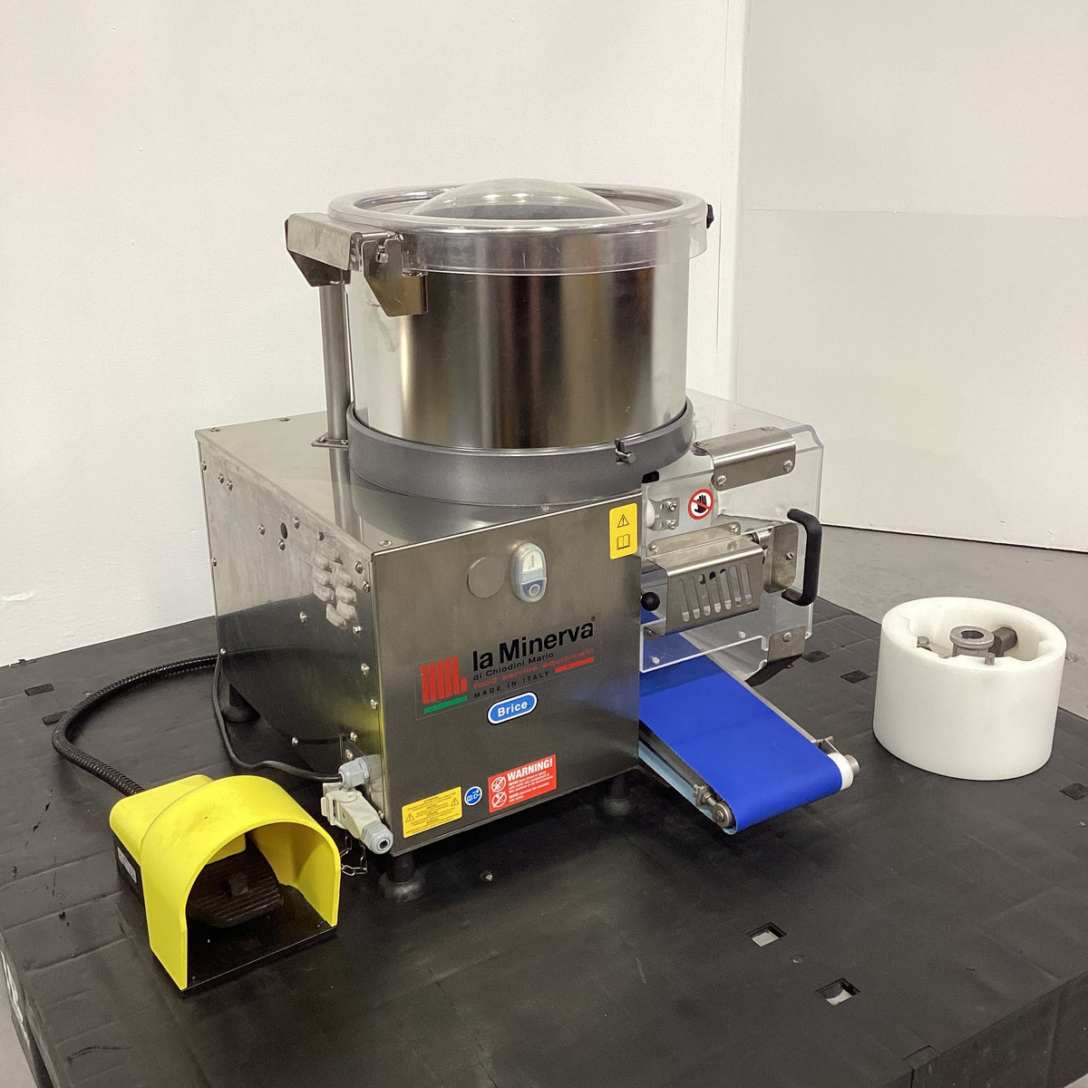 Brice LAMCE653-1 Automatic Patty Machine + Meatball Cylinder - 936948