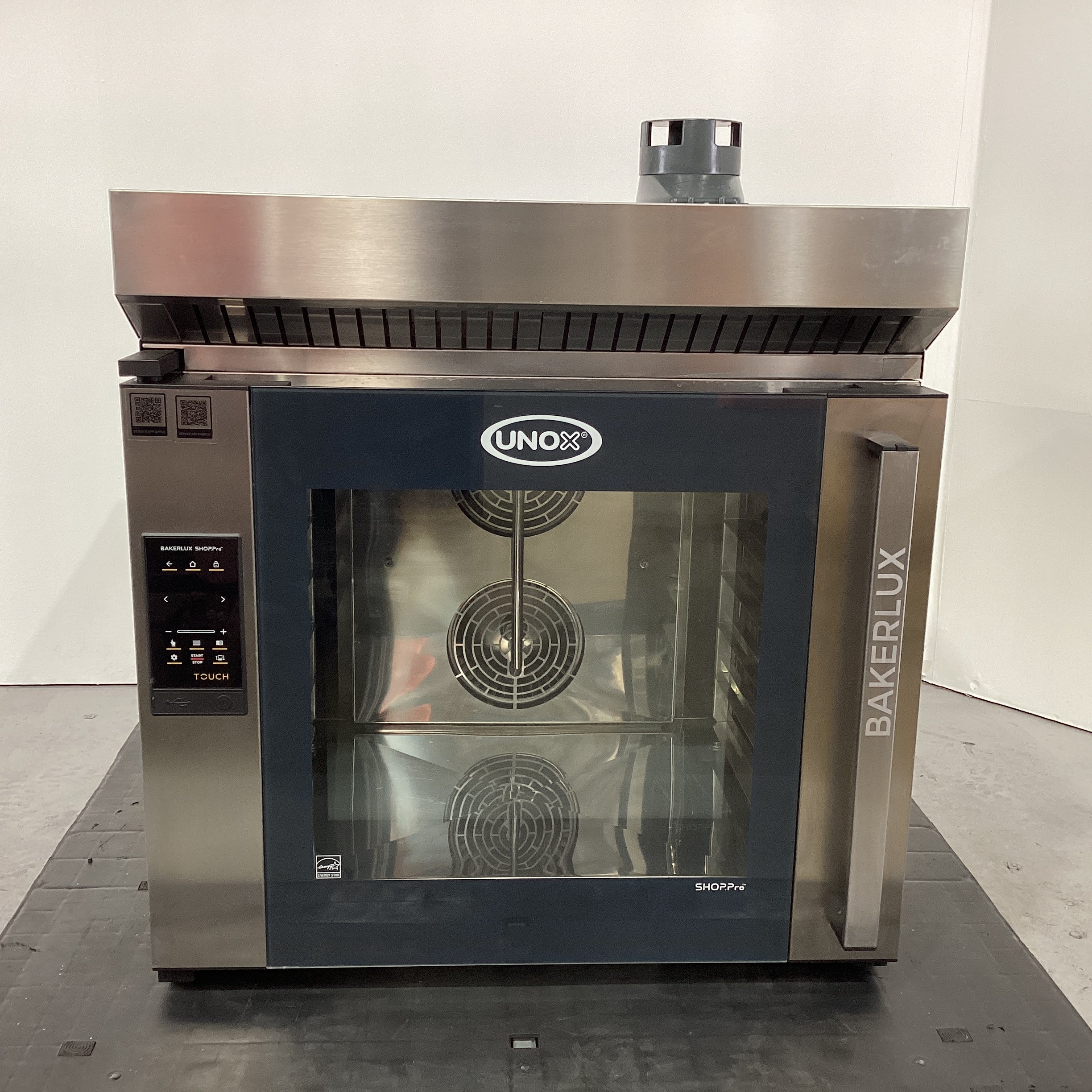 Unox BAKERLUX XEFT-06EU-ETRV Convection Oven with Exhaust Hood - 938709