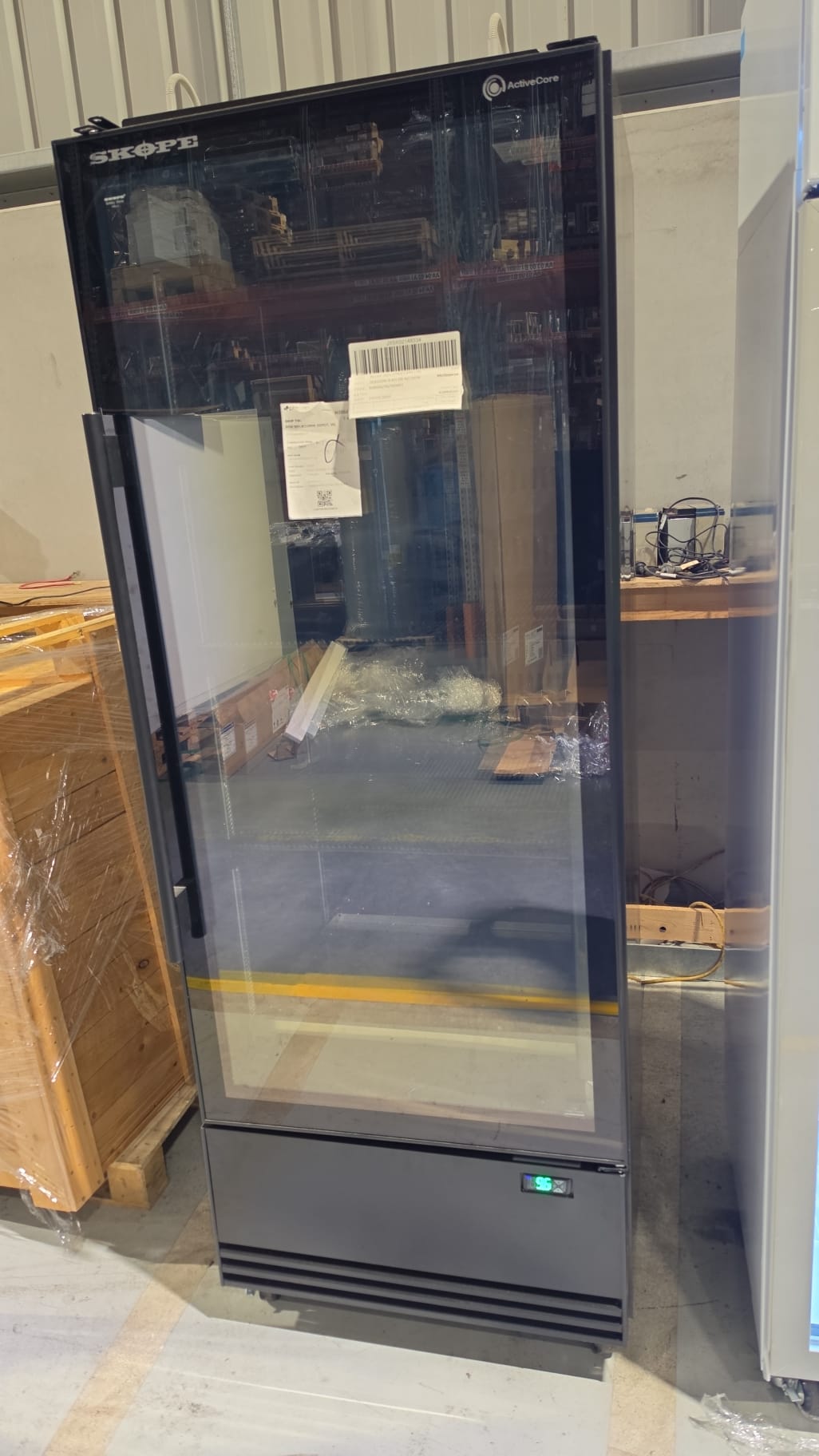 CLEARANCE - Skope 1 Glass Door Display or Storage Fridge - SKB600N-A - SKB600N-A-A240825237