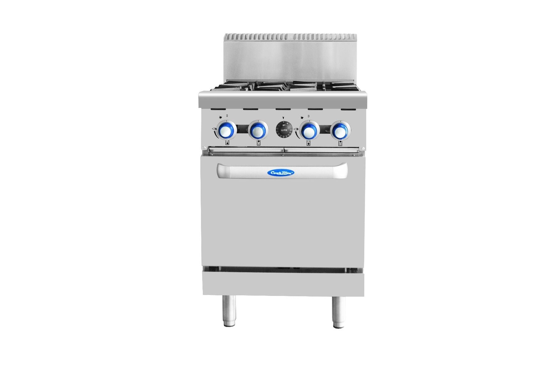 Cookrite 112Mj/h 4 Burners With Oven NG AT80G4B-O-NG
