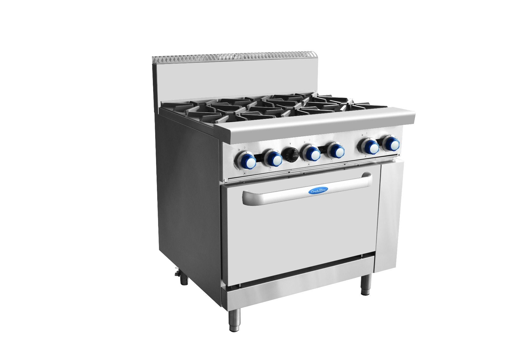 Cookrite 112Mj/h 6 Burners With Oven LPG AT80G6B-O-LPG