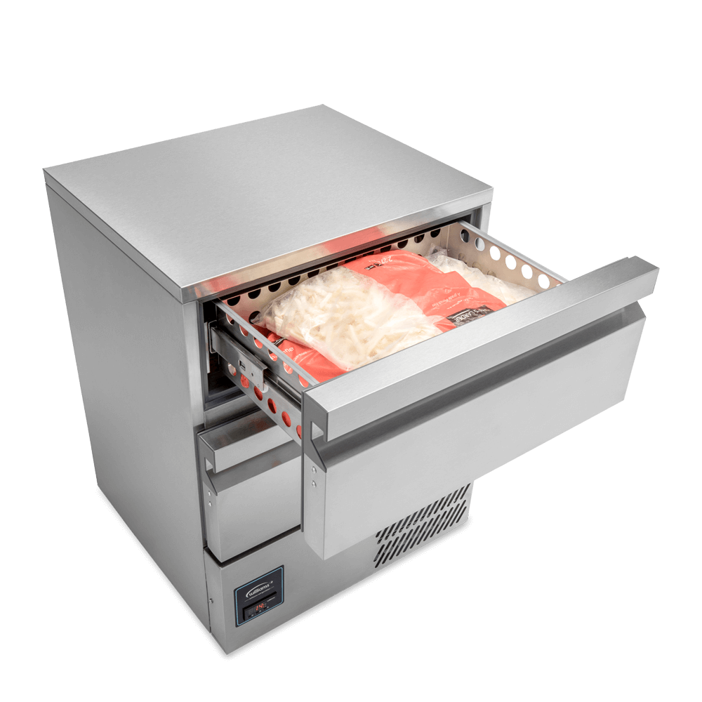 Williams Aztra Hydrocarbon - Two drawer stainless steel under counter freezer LAZ5UCSSDR2-HC