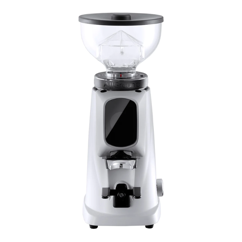 Fiorenzato All Ground Classic Grinder - Black/Chrome/White Finish