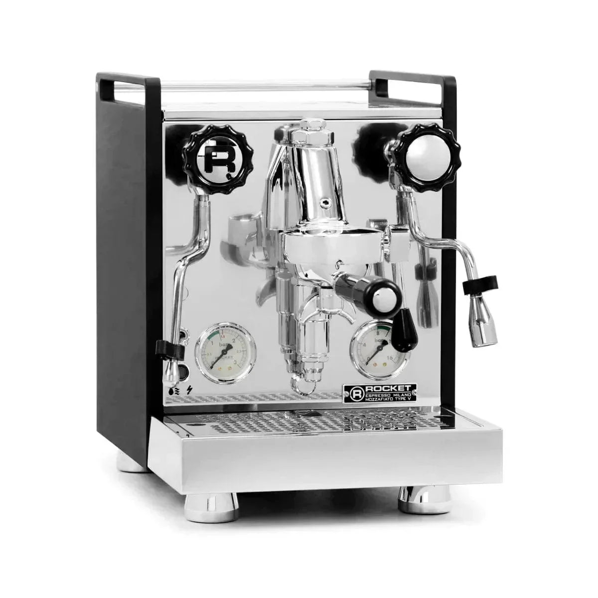 Rocket Mozzafiato Cronometro V - 1 Group Commercial Espresso Machine - Black
