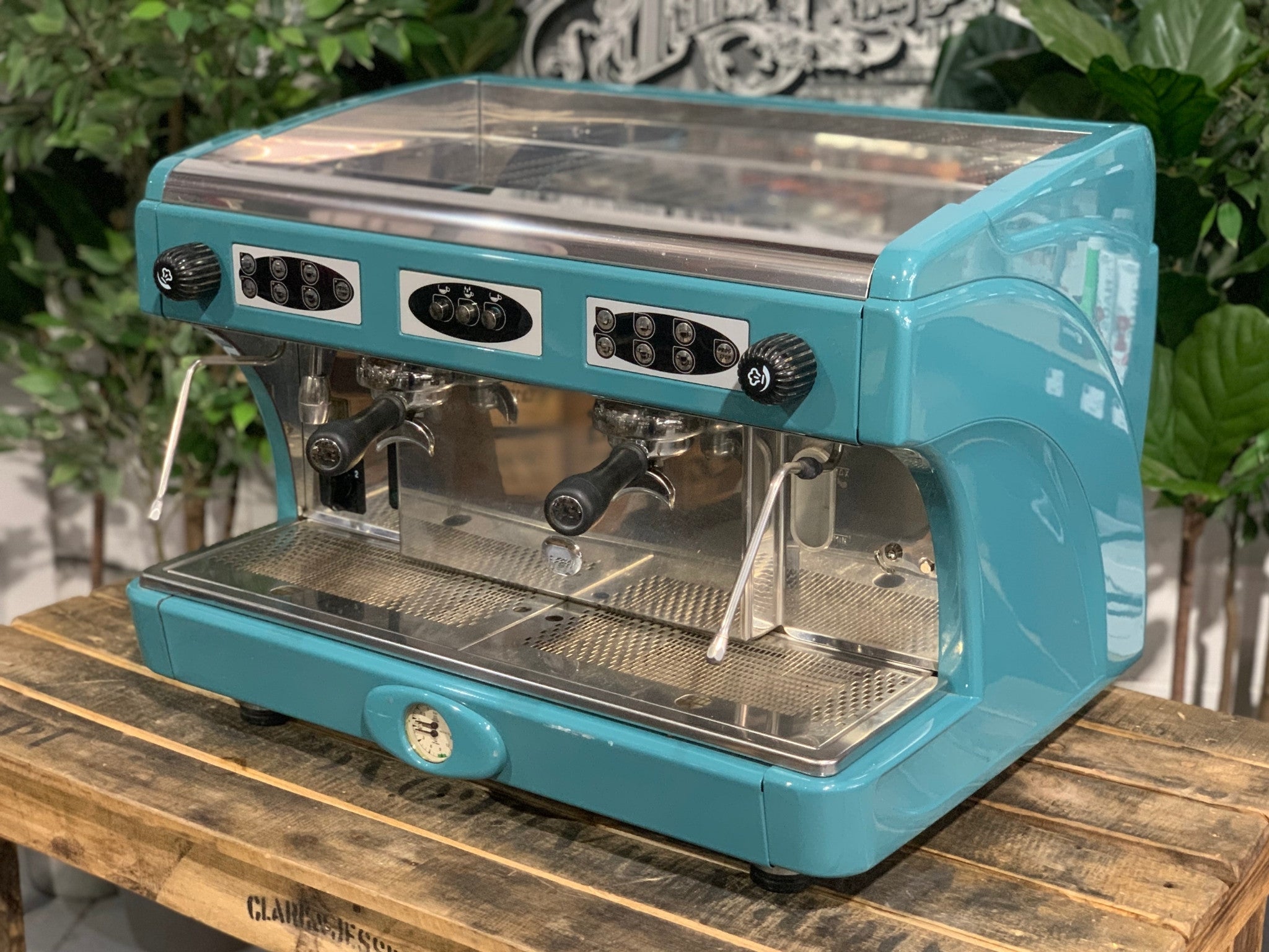 Astoria Calypso - 2 Group Commercial Espresso Machine - Aqua