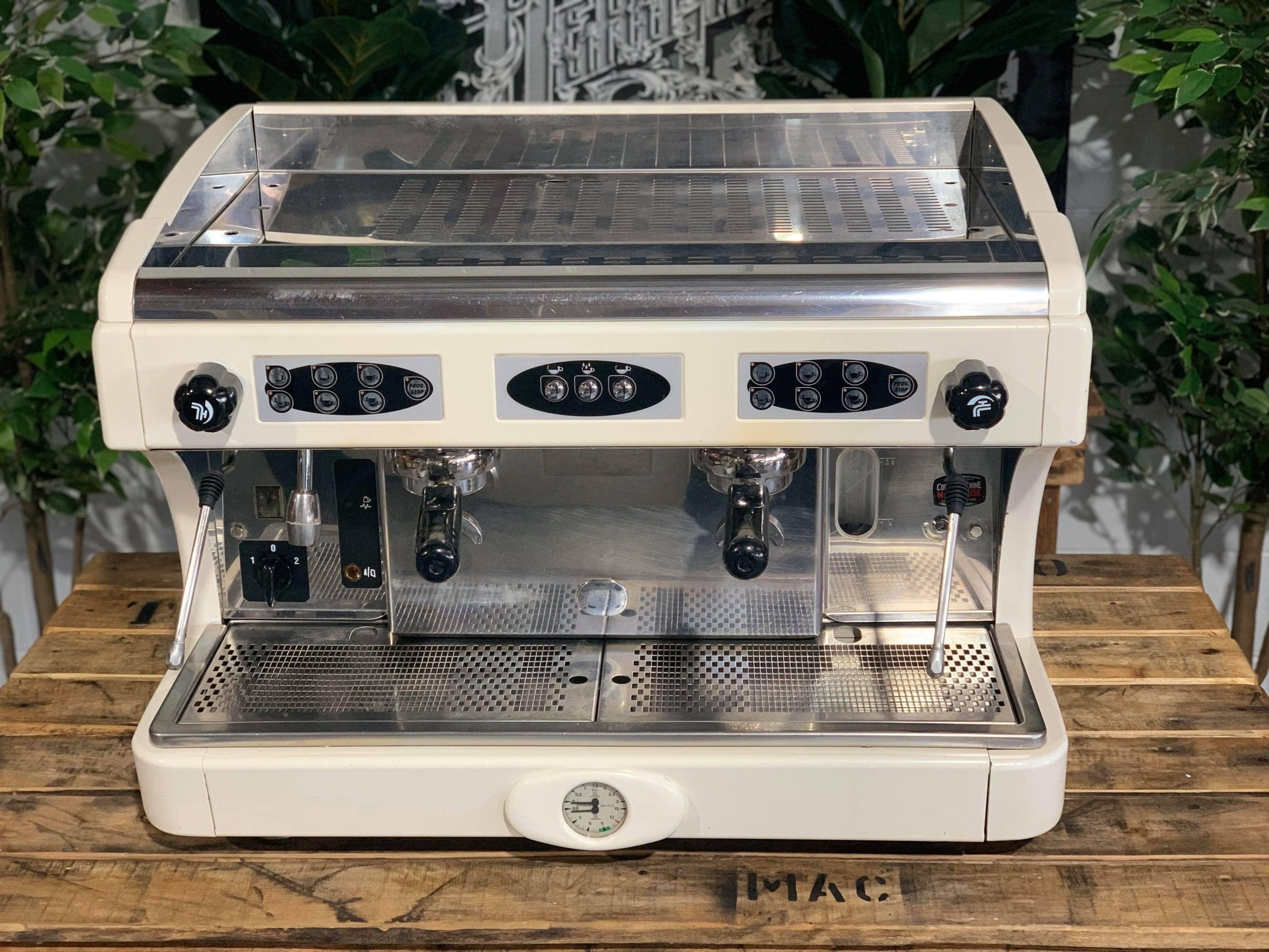 Astoria Calypso - 2 Group Commercial Espresso Machine - White