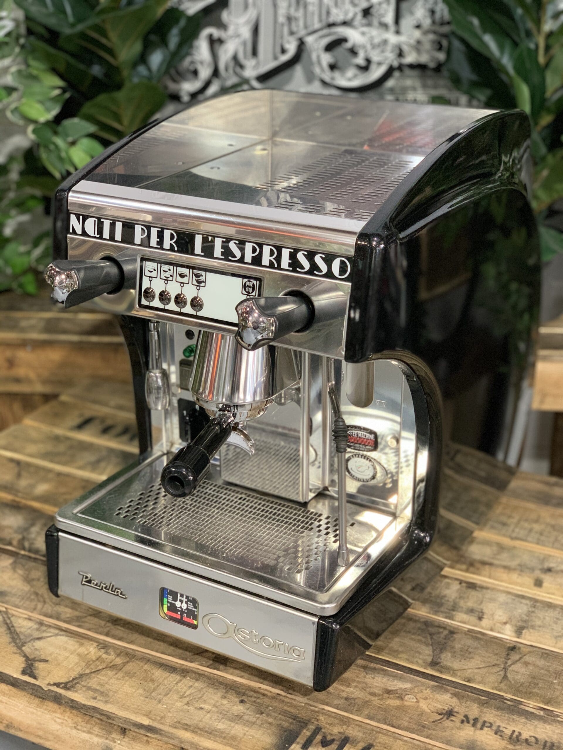 Astoria Perla - 1 Group Commercial Espresso Machine - Black