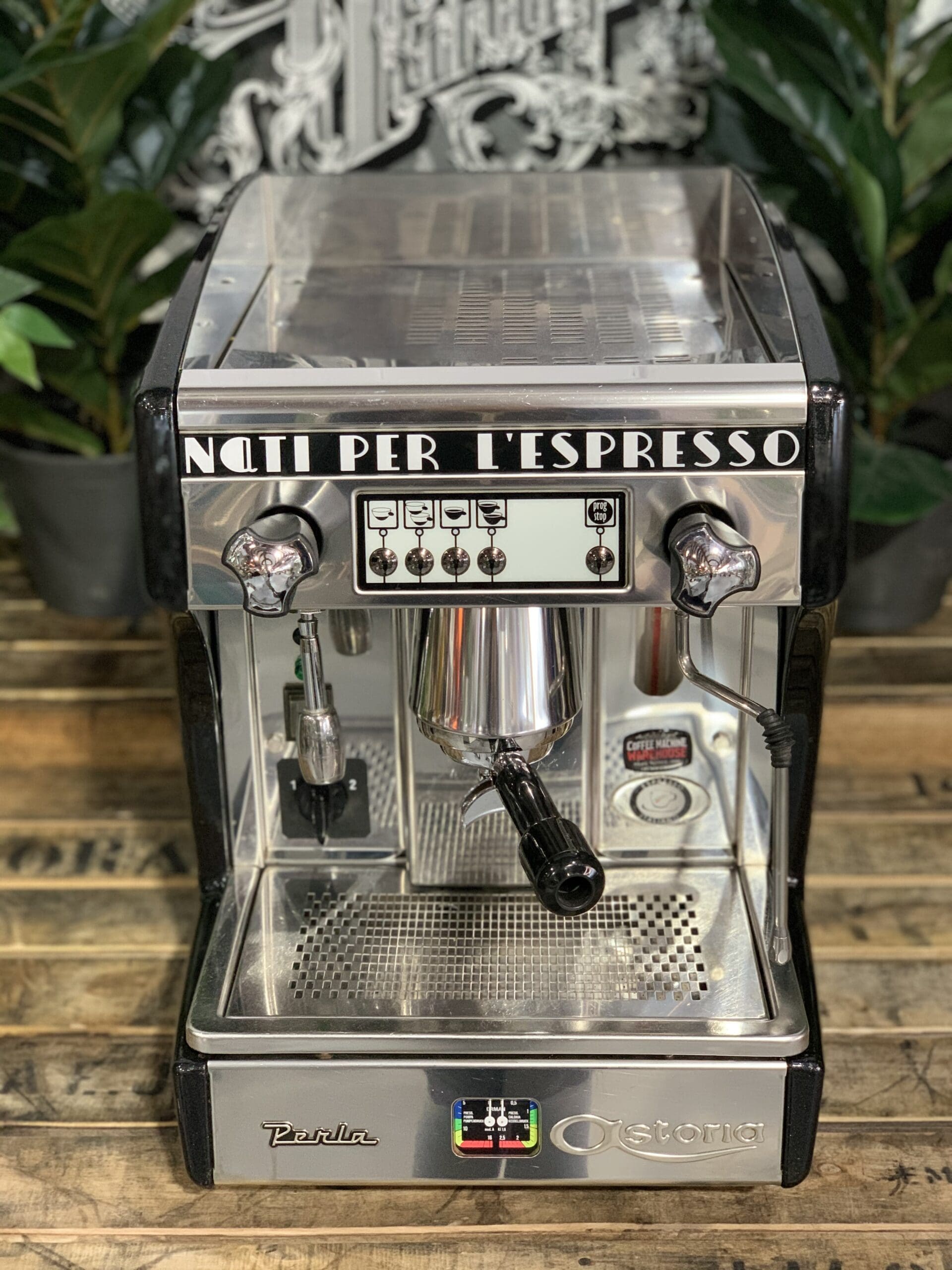 Astoria Perla - 1 Group Commercial Espresso Machine - Black