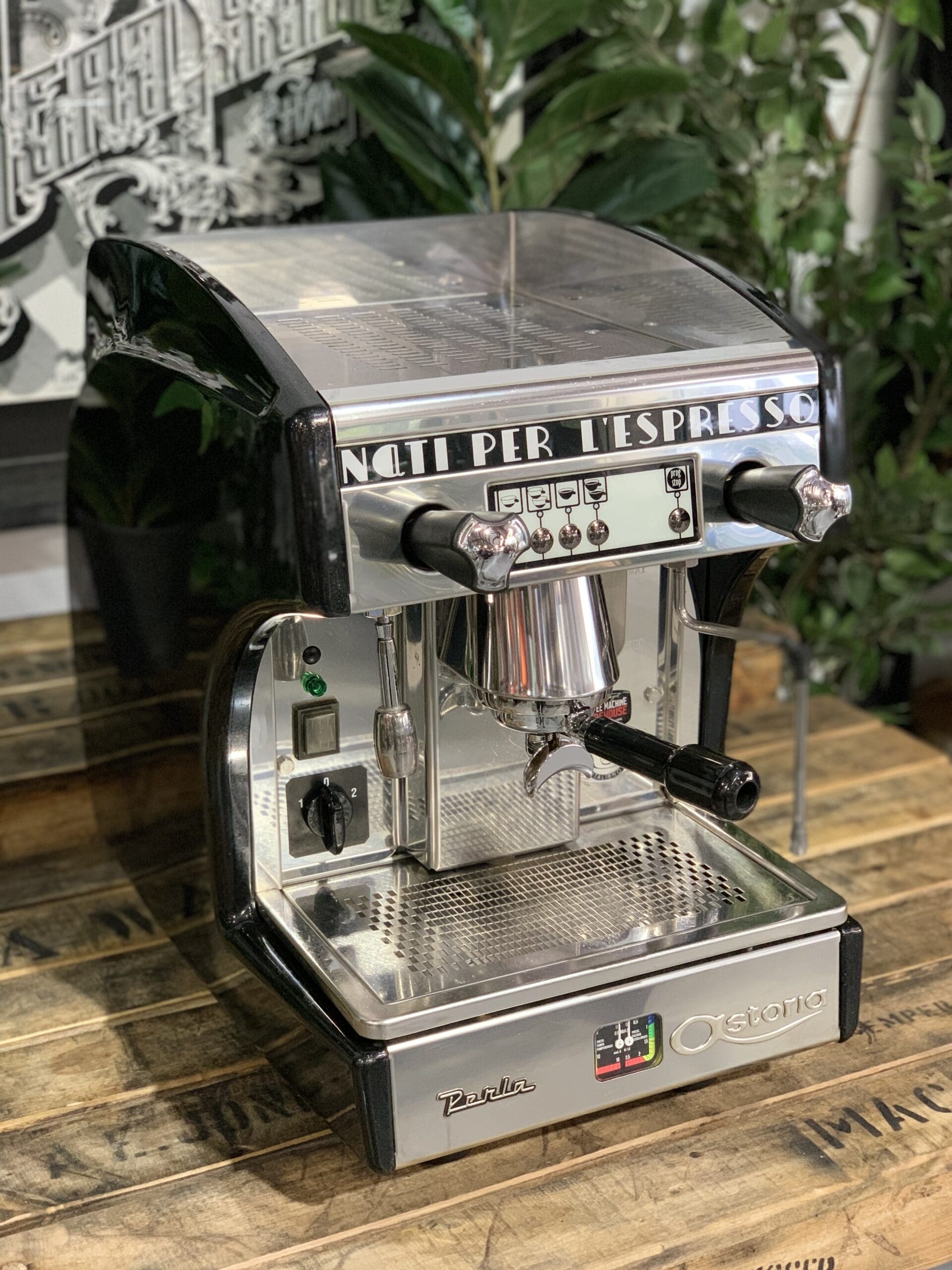 Astoria Perla - 1 Group Commercial Espresso Machine - Black