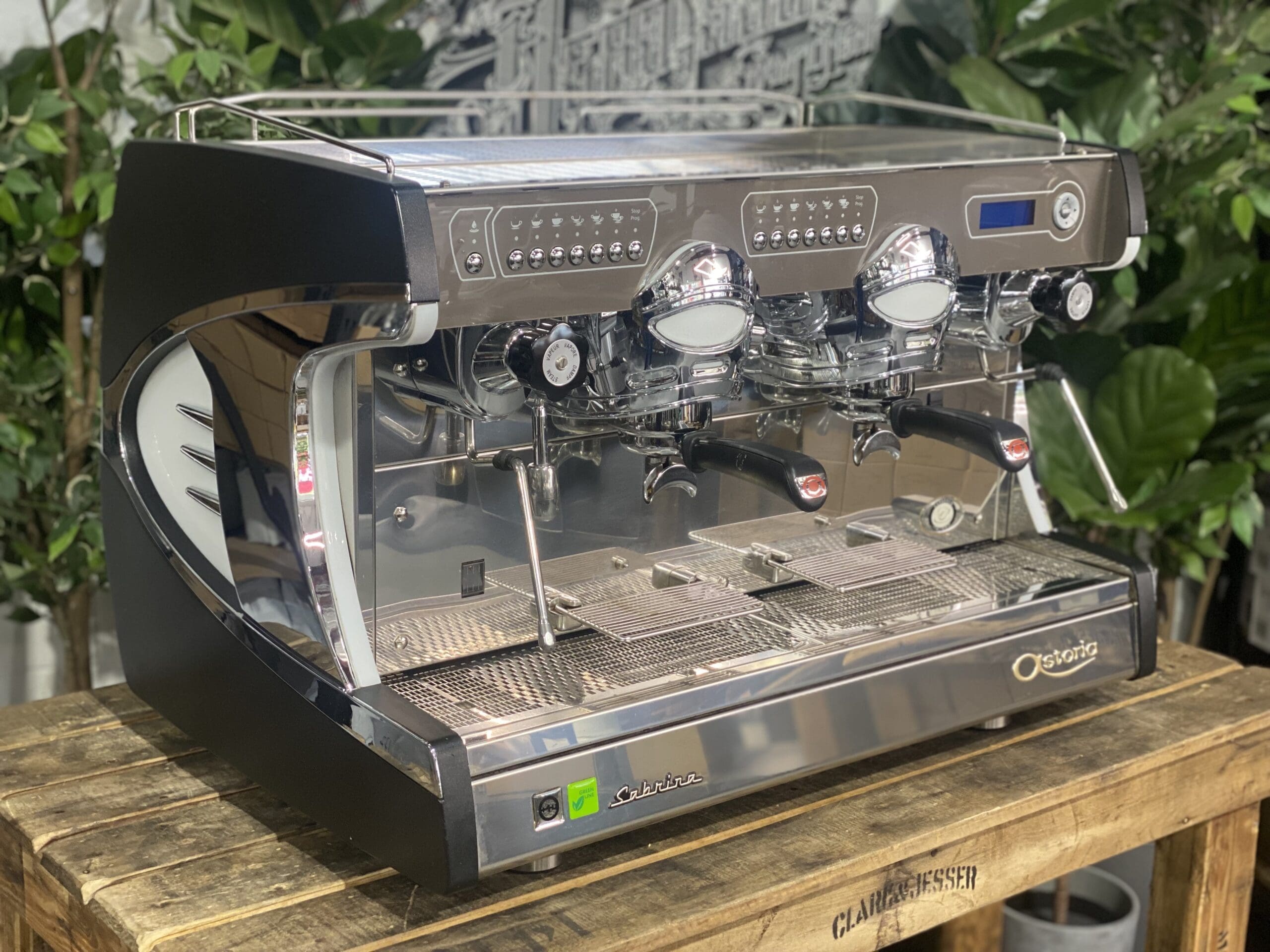 Astoria Sabrina - 2 Group Commercial Espresso Machine - Black