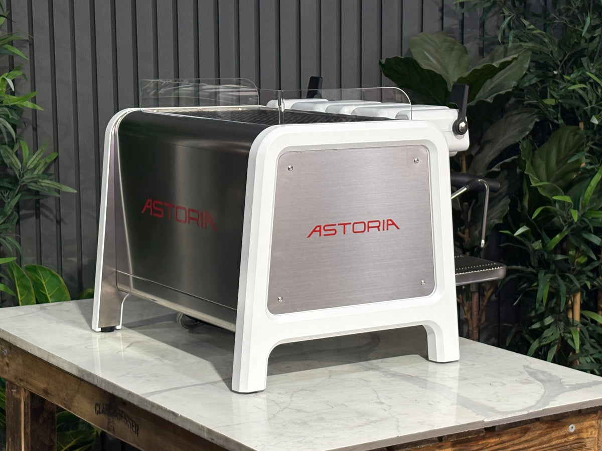 Astoria AB200 Compact - - 2 Group Commercial Espresso Machine - Commercial - White