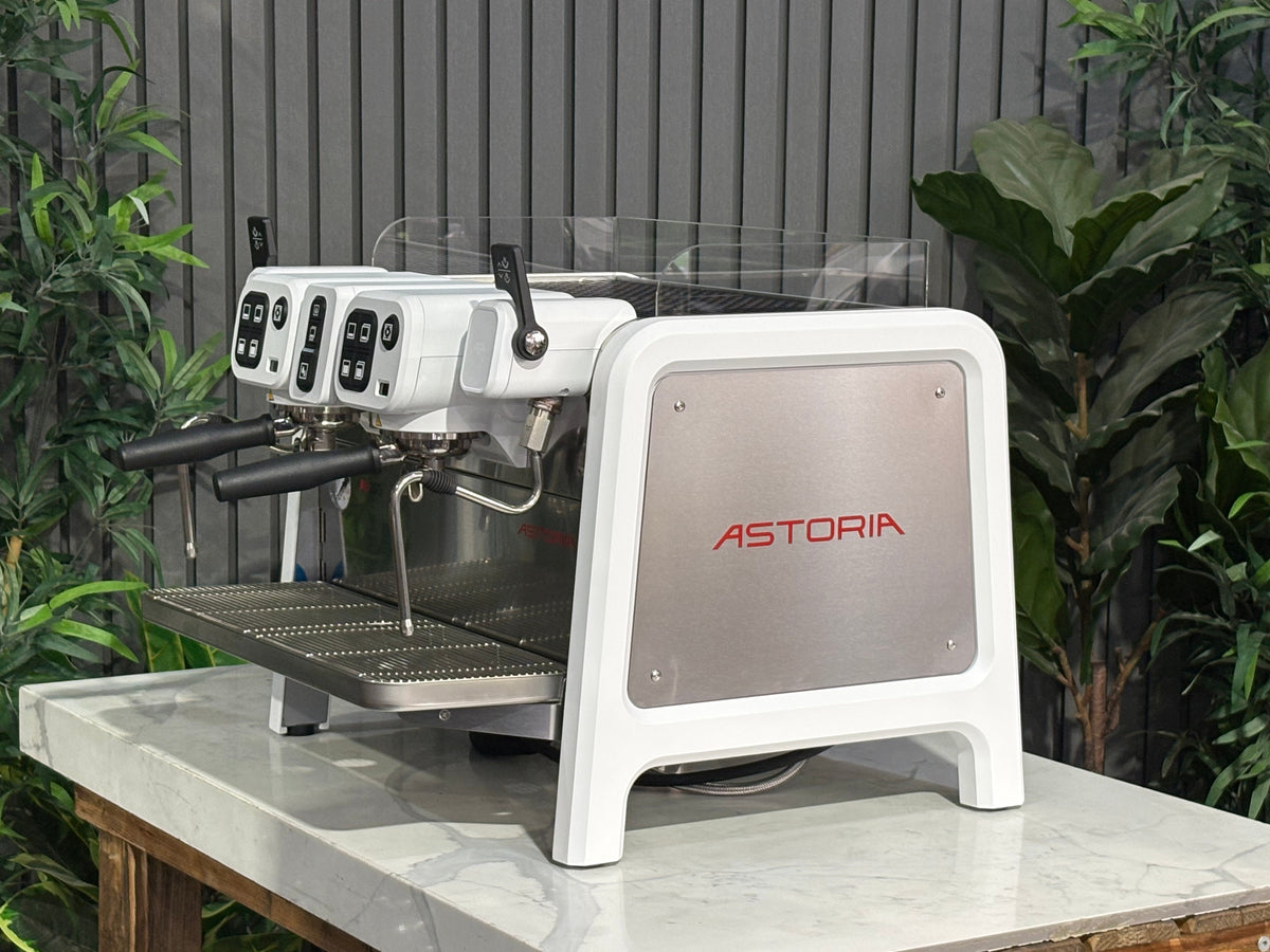 Astoria AB200 Compact - - 2 Group Commercial Espresso Machine - Commercial - White