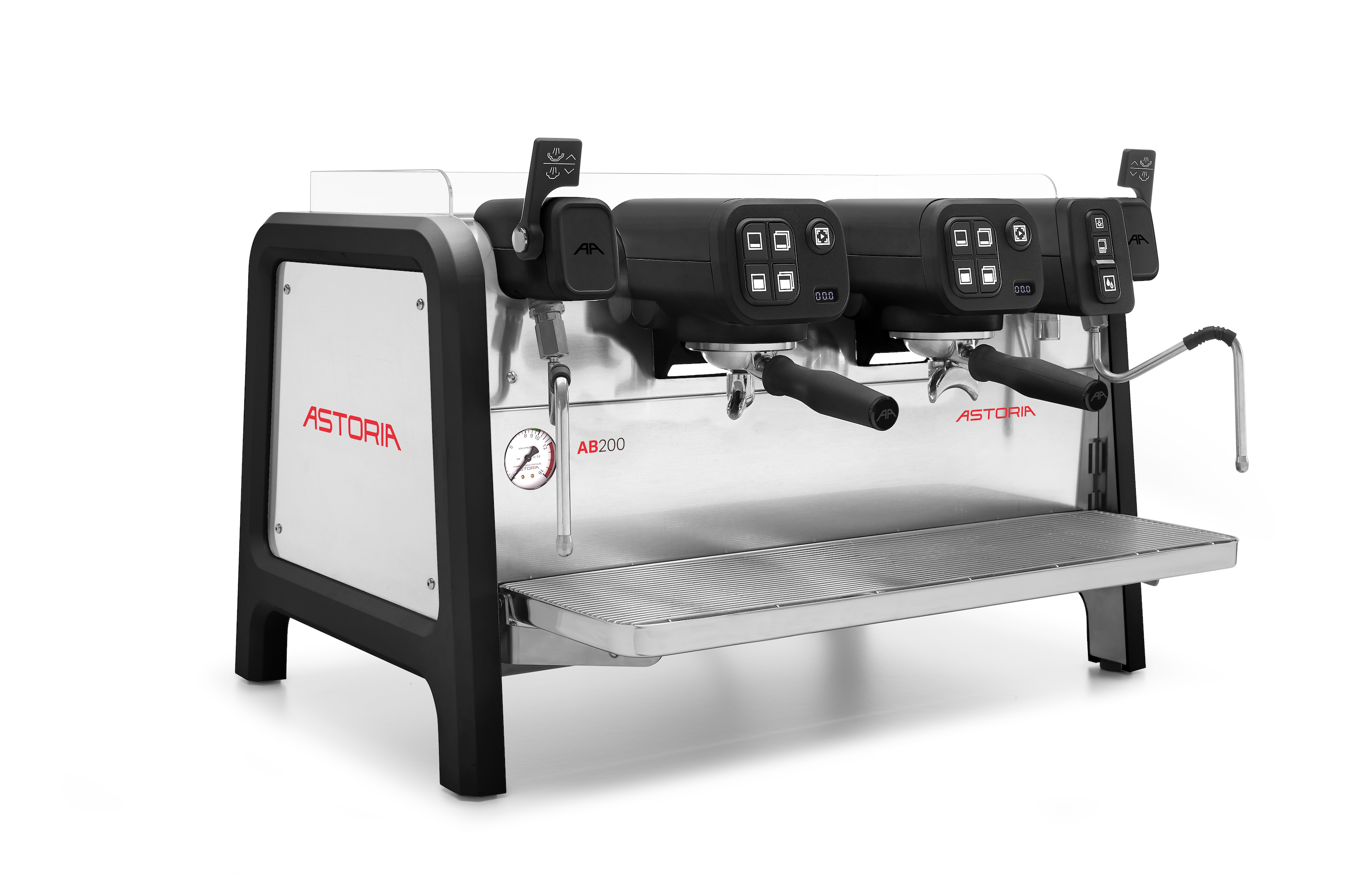 Astoria AB200 - 2 Group Commercial Espresso Machine - Black