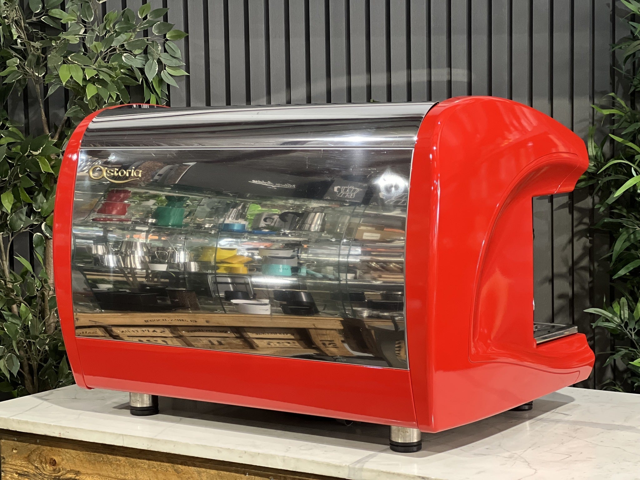 Astoria Forma - 2 Group Commercial Espresso Machine - Red