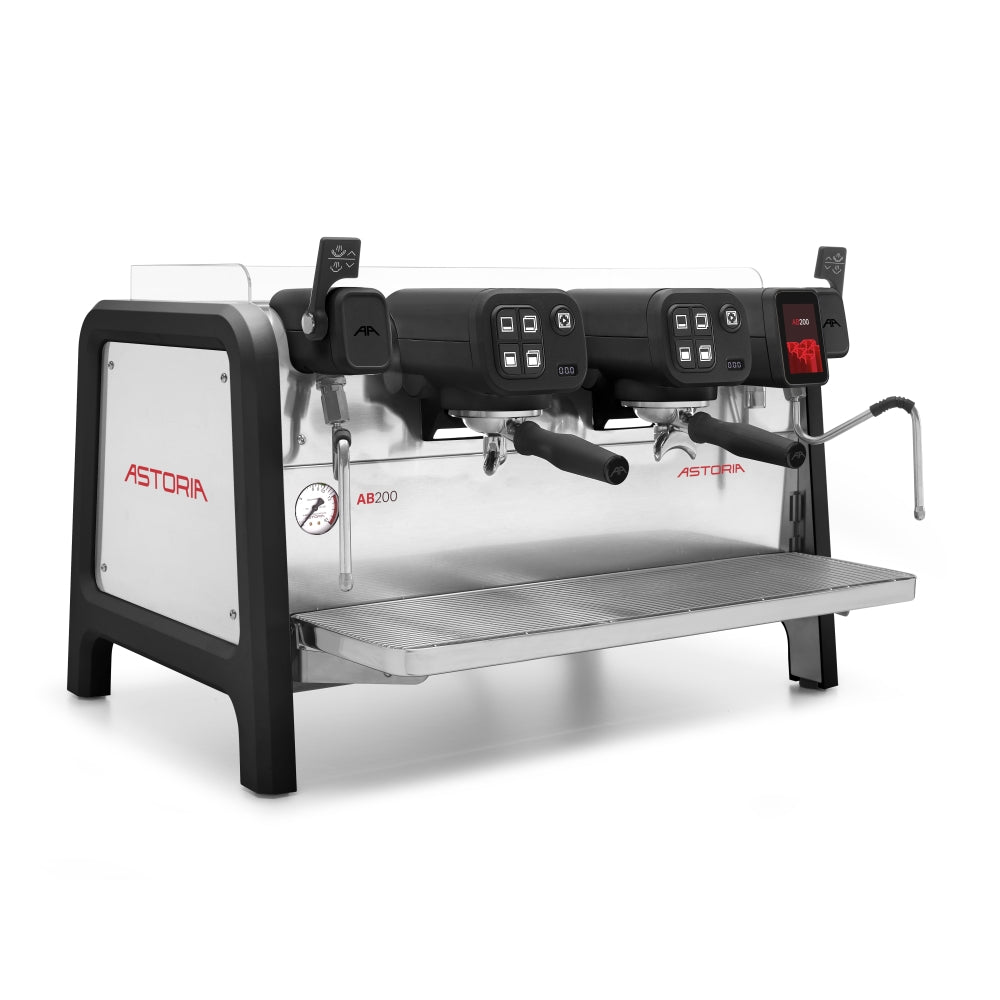 Astoria AB200 Full Size - 2 Group Commercial Espresso Machine - Black