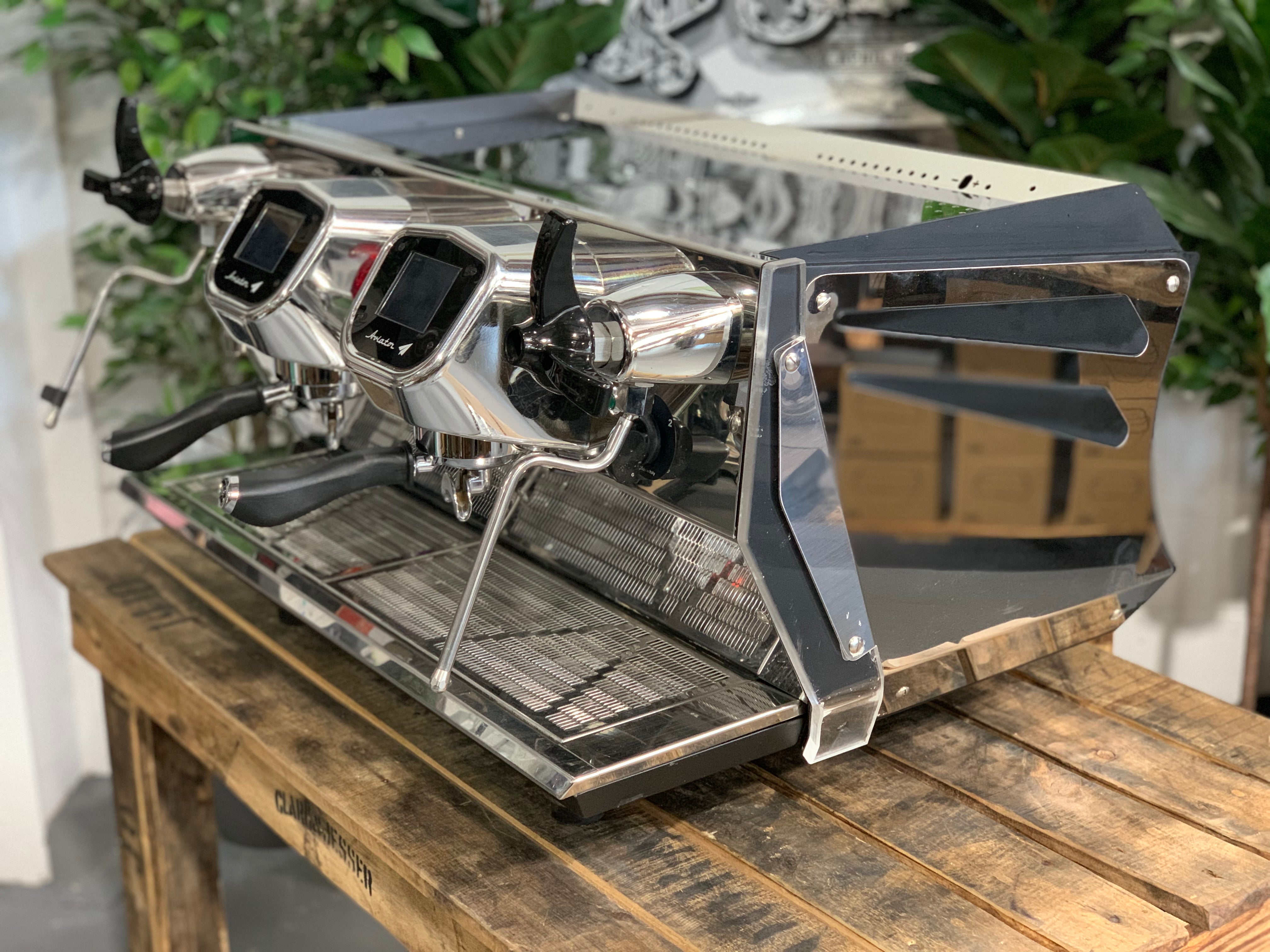 BFC Aviator - 2 Group Commercial Espresso Machine - Stainless Steel