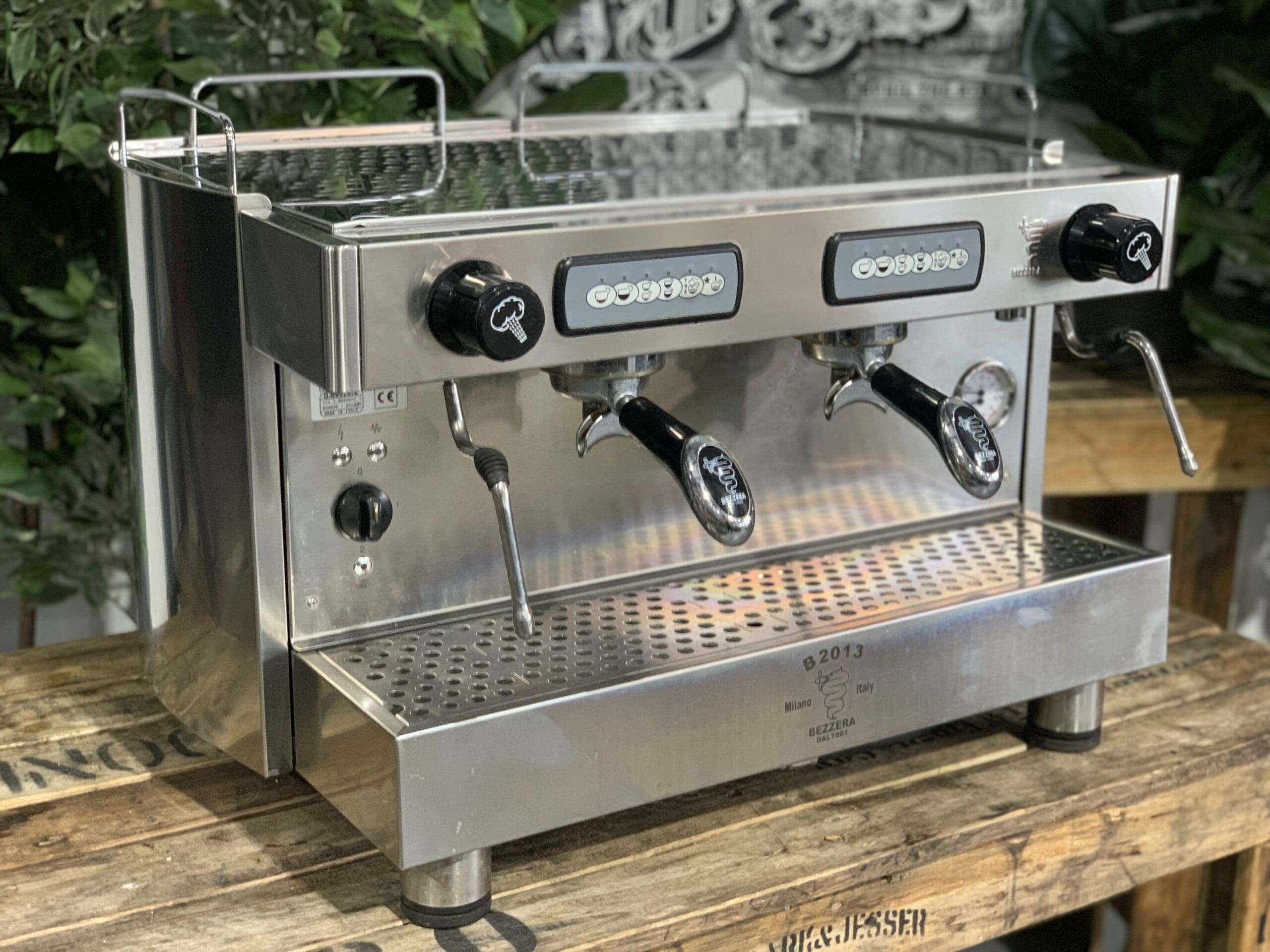 Bezzera B2013 2 Group Stainless Steel Espresso Coffee Machine - 15153