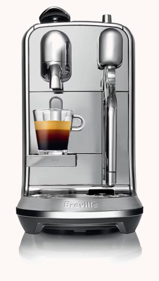 Breville Nespresso Creatista Plus Capsule Coffee Machine - Stainless