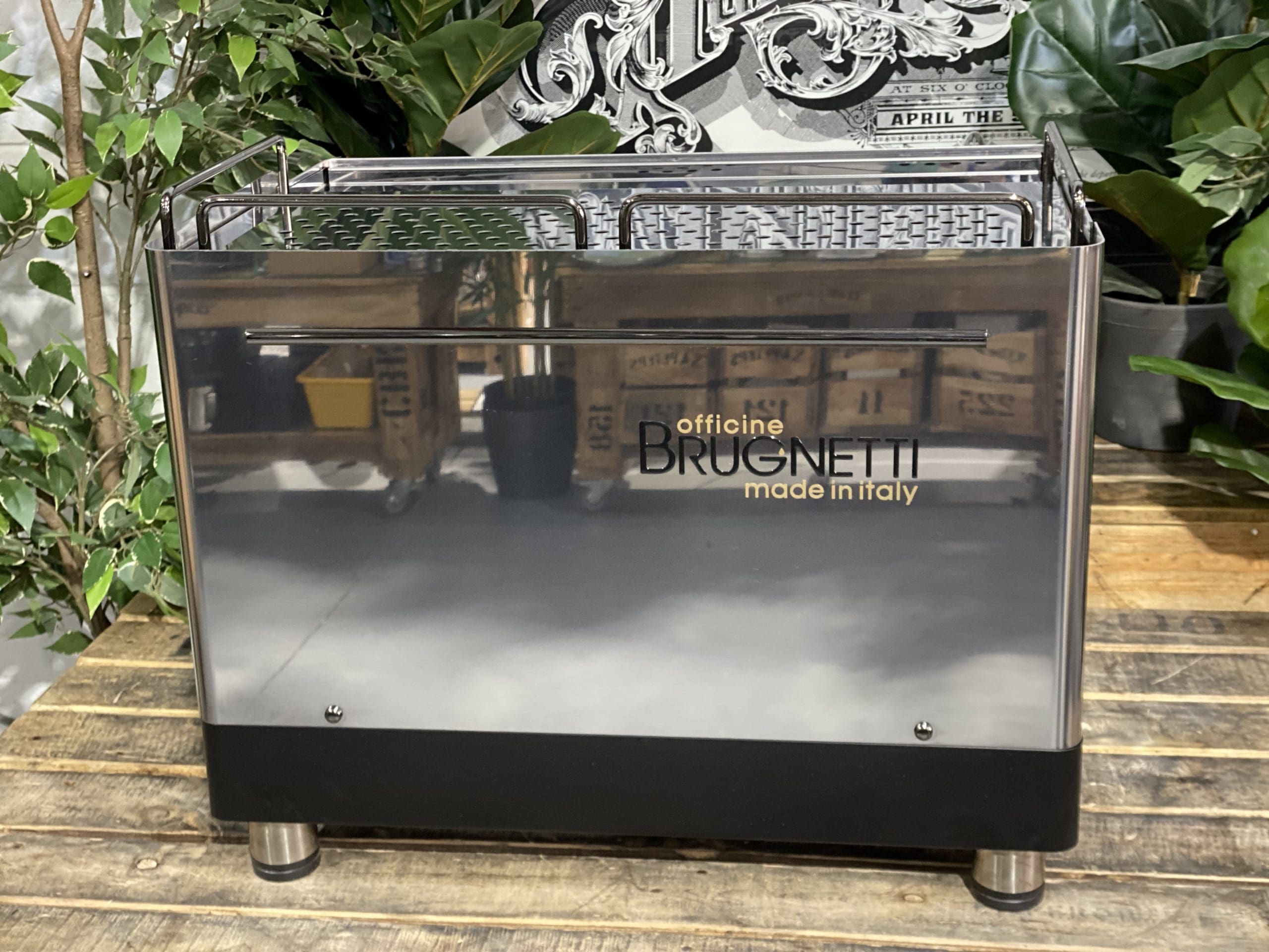 Brugnetti Gamma 2 Group Stainless Espresso Coffee Machine - 28953