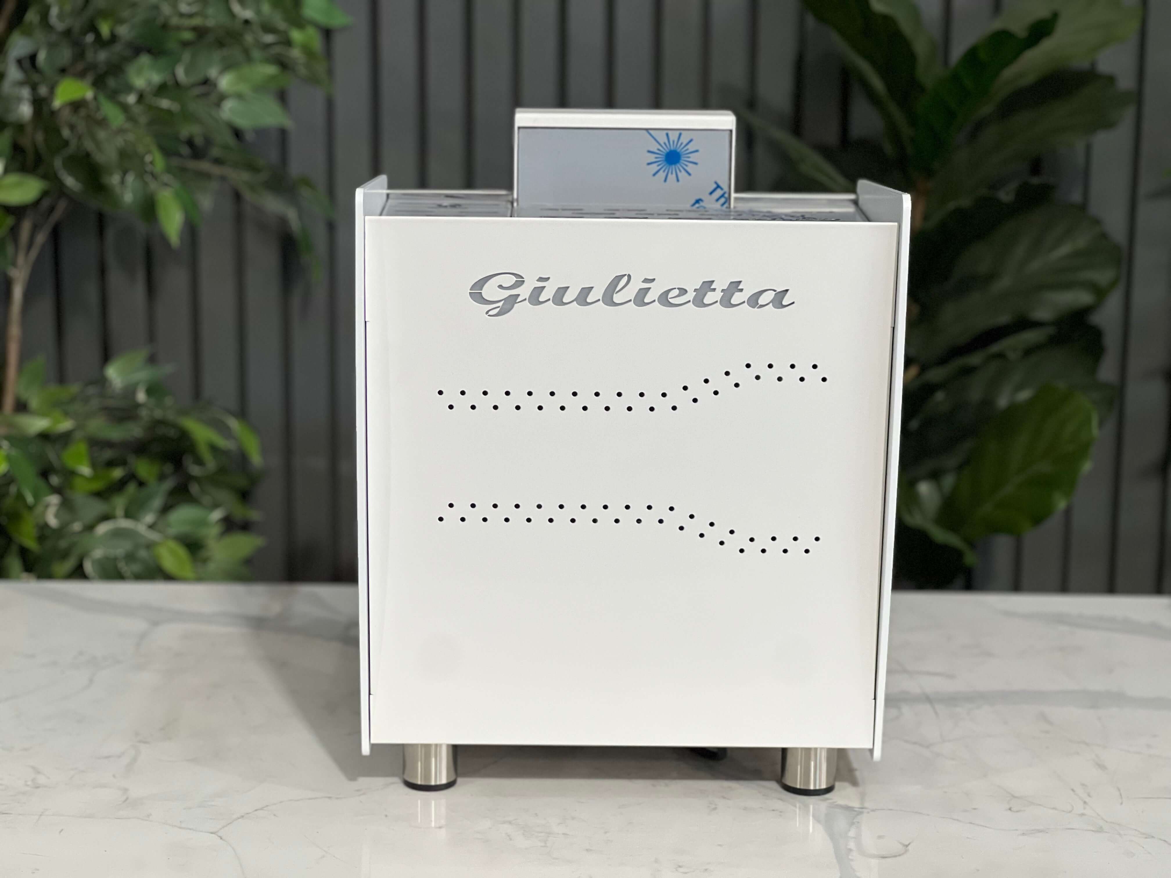 Brugnetti Giulietta Av Brand - 1 Group Commercial Espresso Machine - White