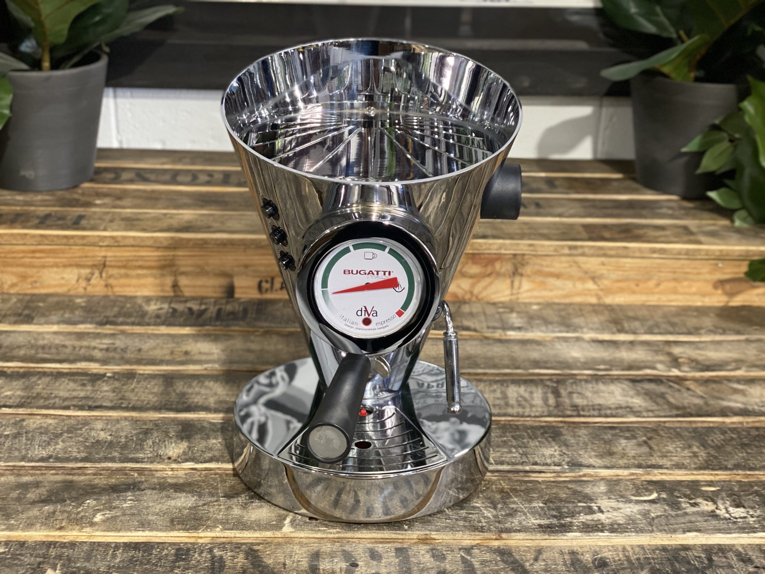 Bugatti Diva Pod & Espresso - 1 Group Commercial Espresso Machine - Stainless