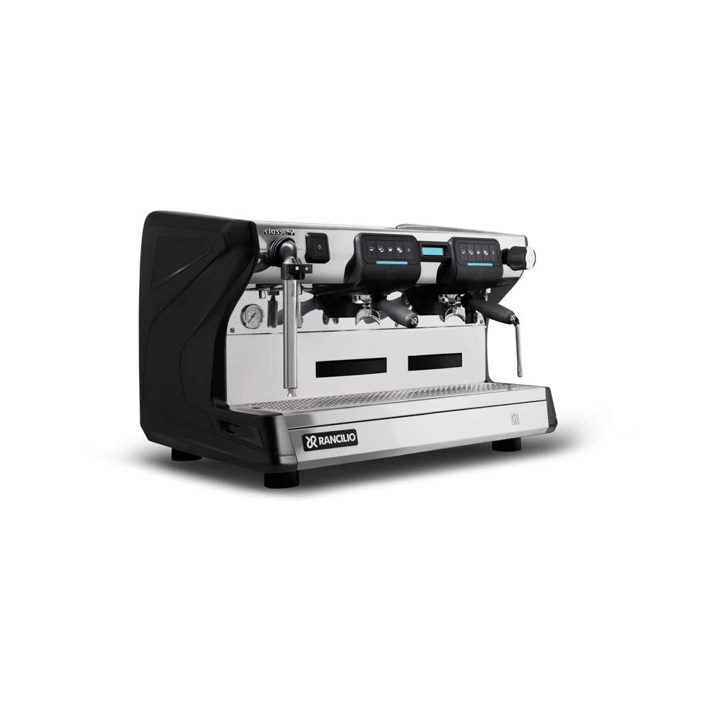 Rancilio Classe 7 USB Tall - - 2 Group Commercial Espresso Machine - Commercial - Anthracite Black
