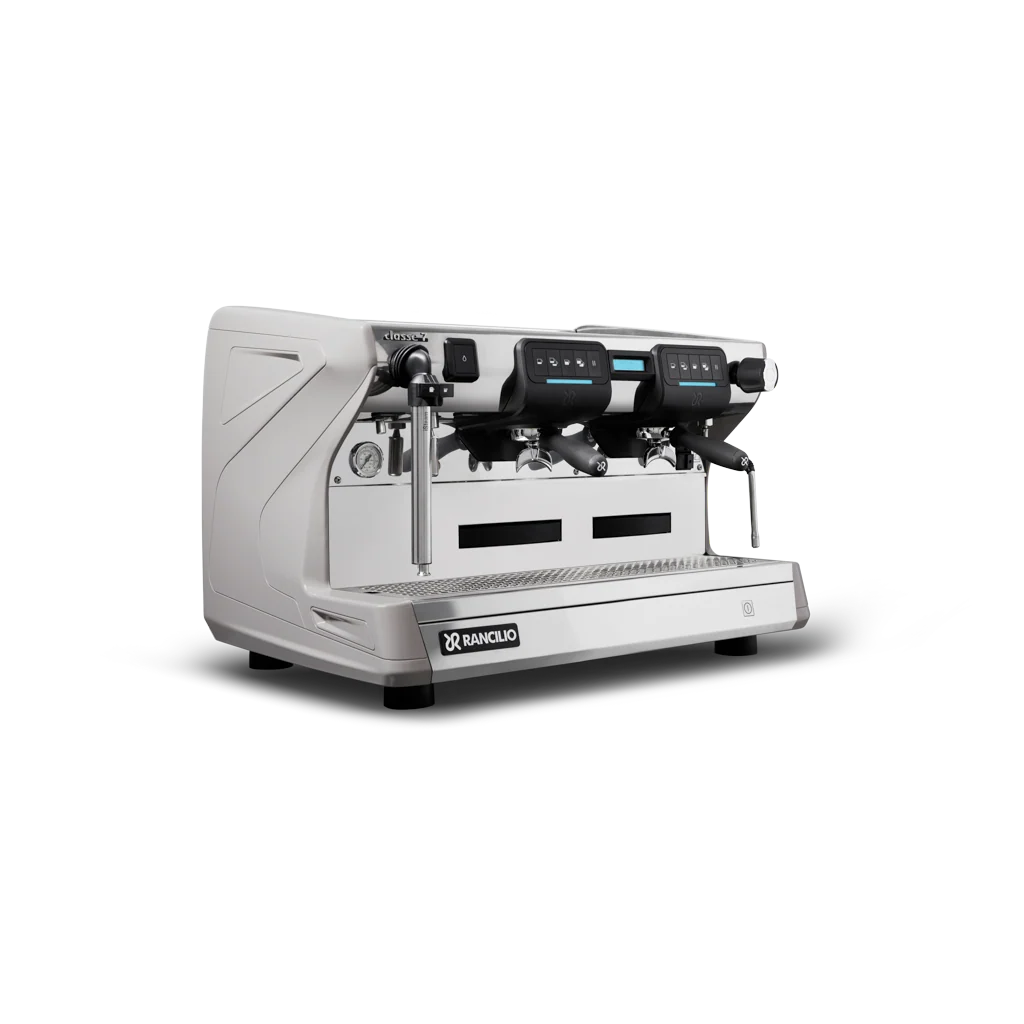 Rancilio Classe 7 USB Tall - - 2 Group Commercial Espresso Machine - Commercial - Stone Grey