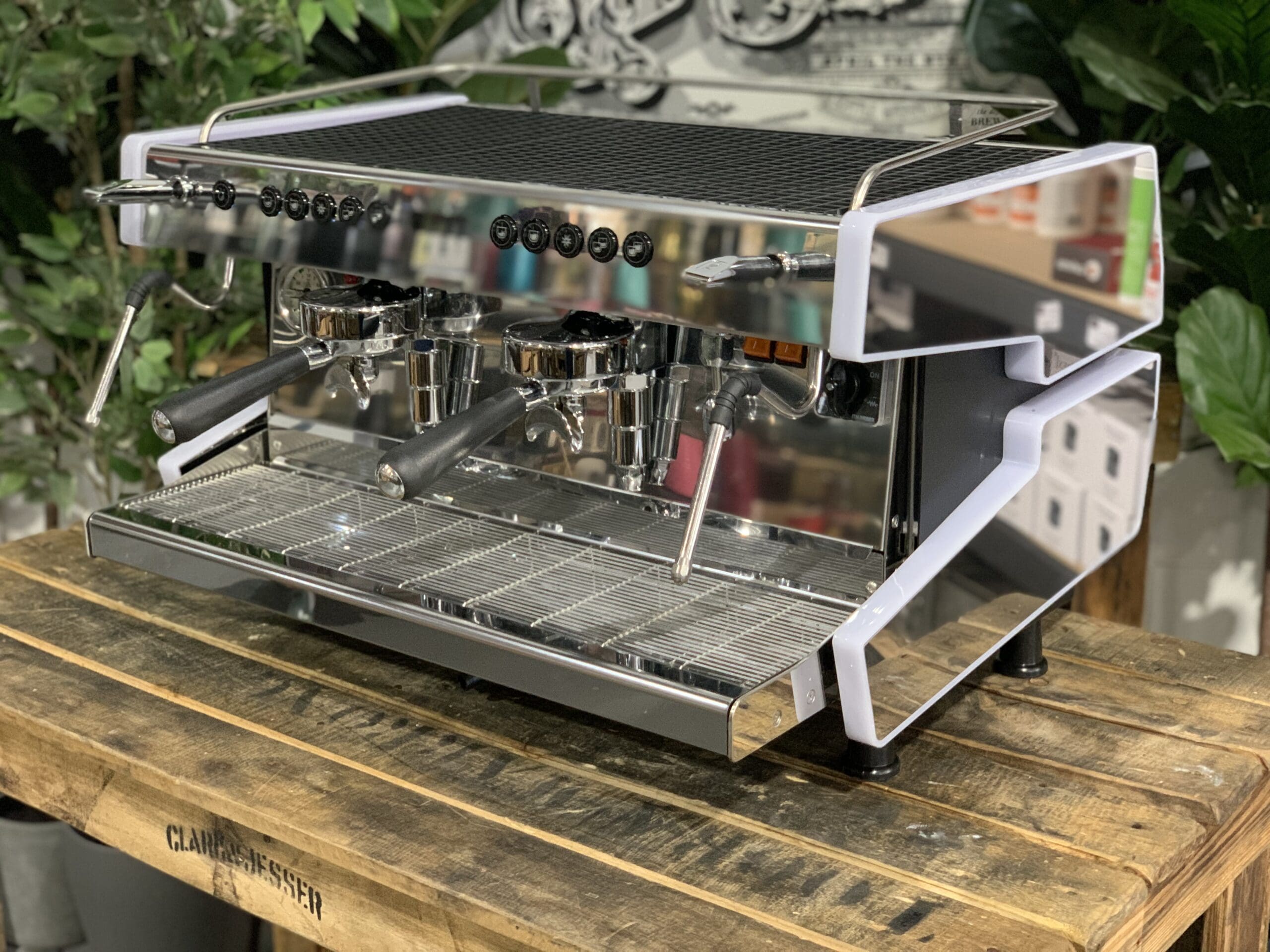CIME CO-03 Neo E61 - 2 Group Commercial Espresso Machine - White