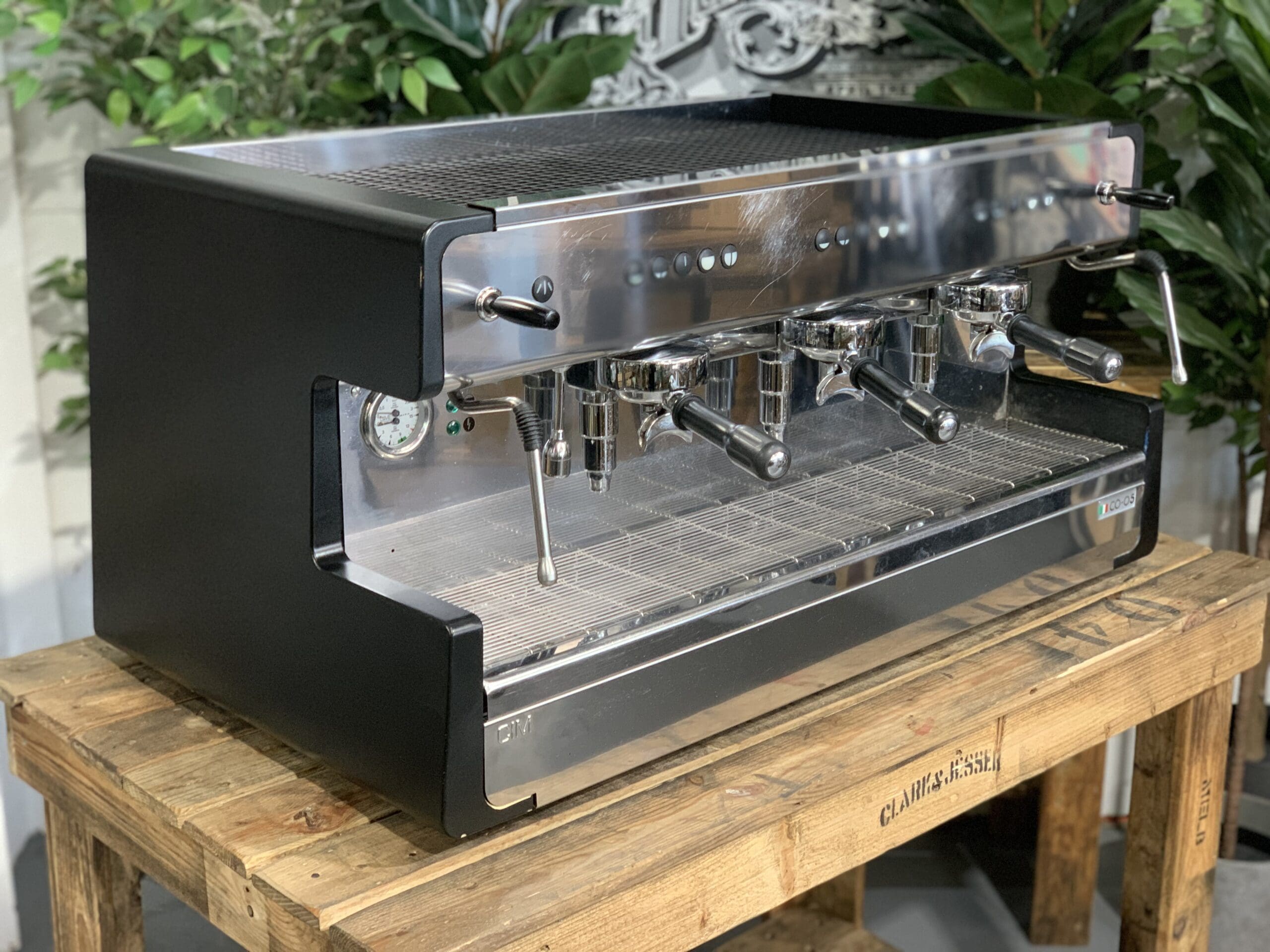 CIME CO-05 - 3 Group Commercial Espresso Machine - Black