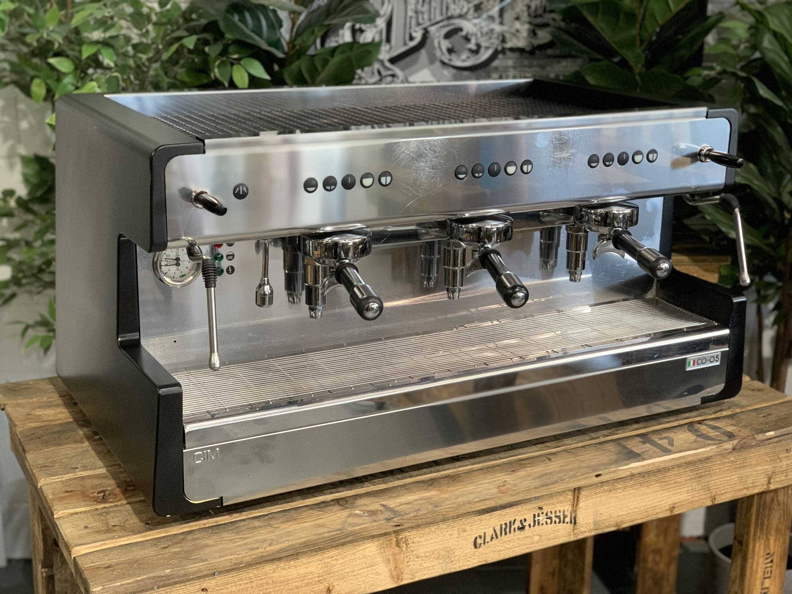 CIME CO-05 - 3 Group Commercial Espresso Machine - Black