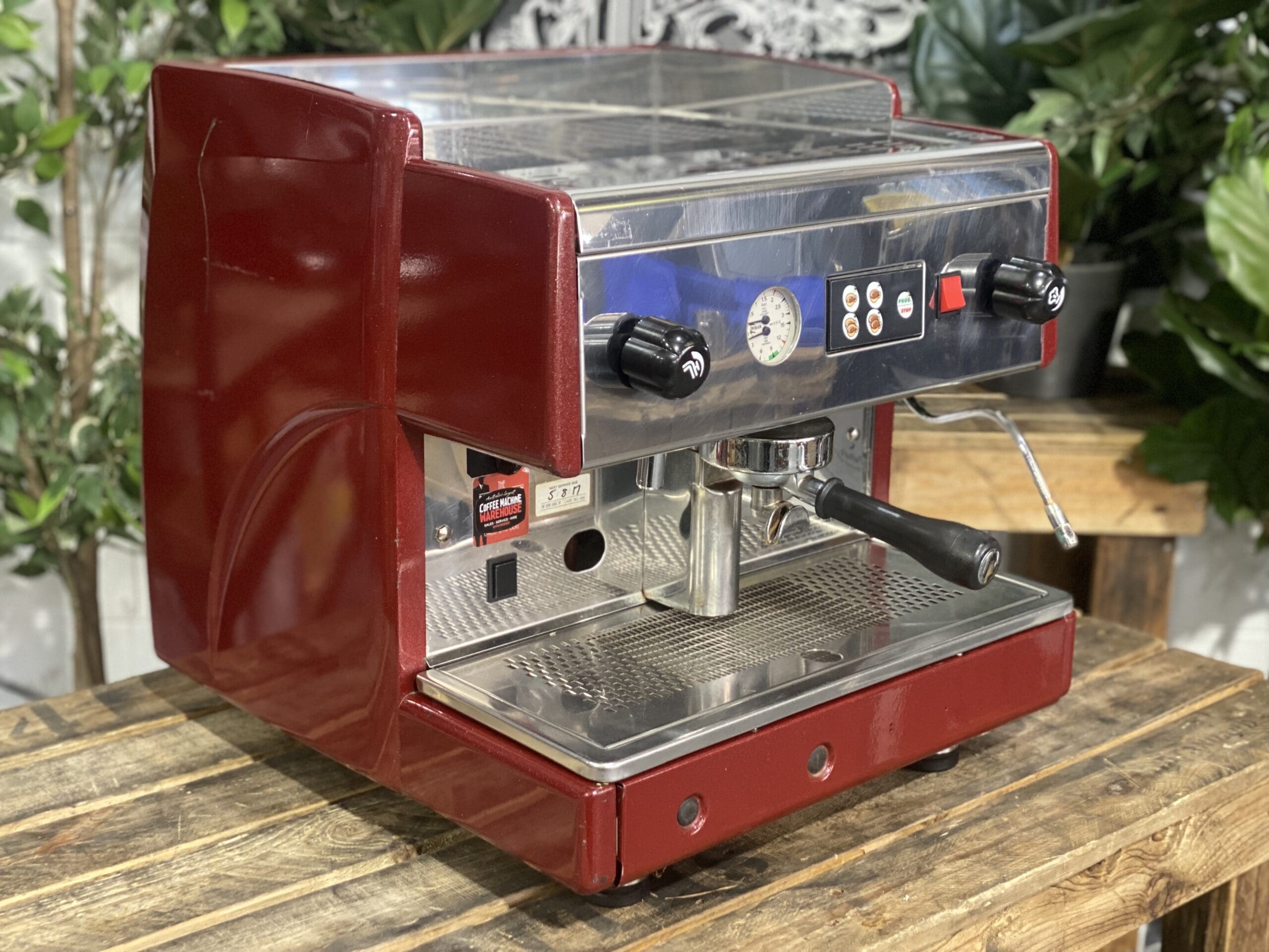CMA - 1 Group Commercial Espresso Machine - Red