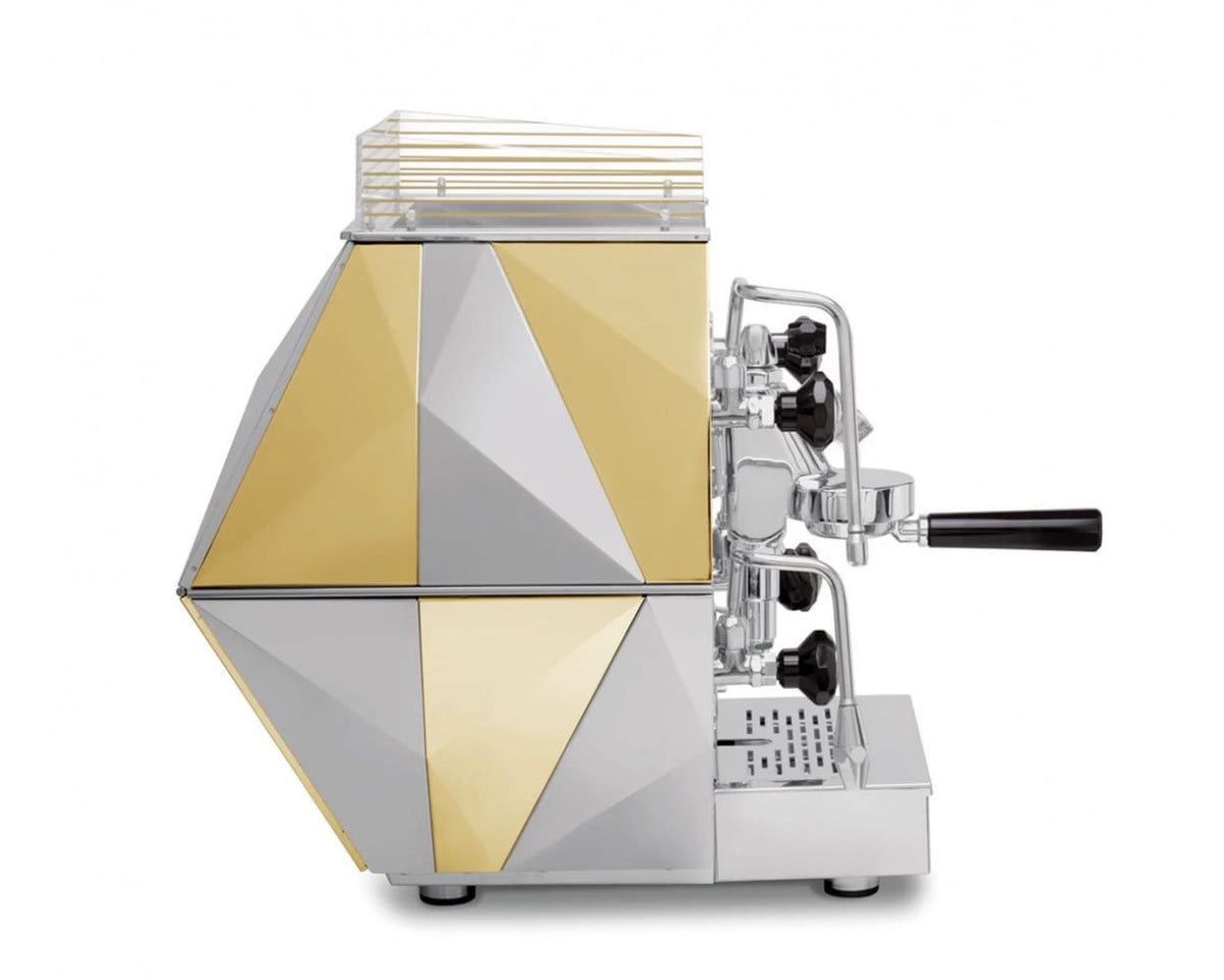 La Pavoni Diamantina - - 1 Group Commercial Espresso Machine - Commercial - Stainless & Gold