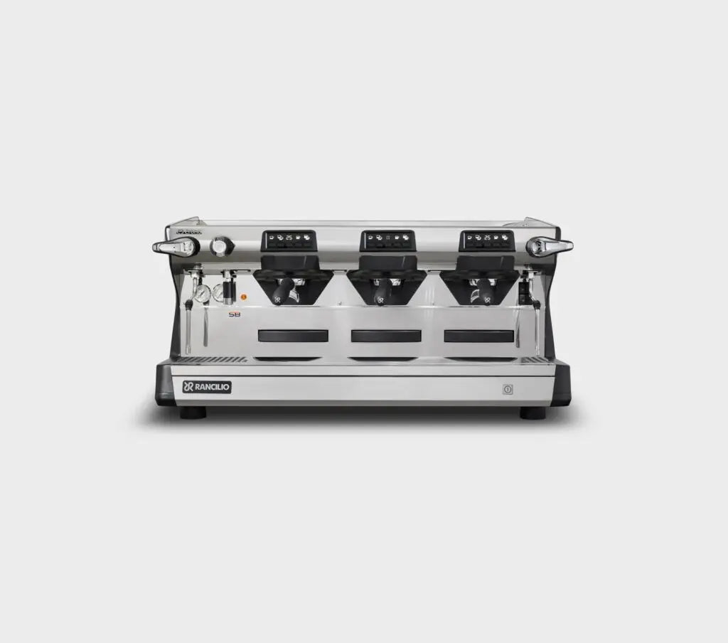 Rancilio Classe 5 USB Crono Tall - - 3 Group Commercial Espresso Machine - Commercial - Anthracite Black