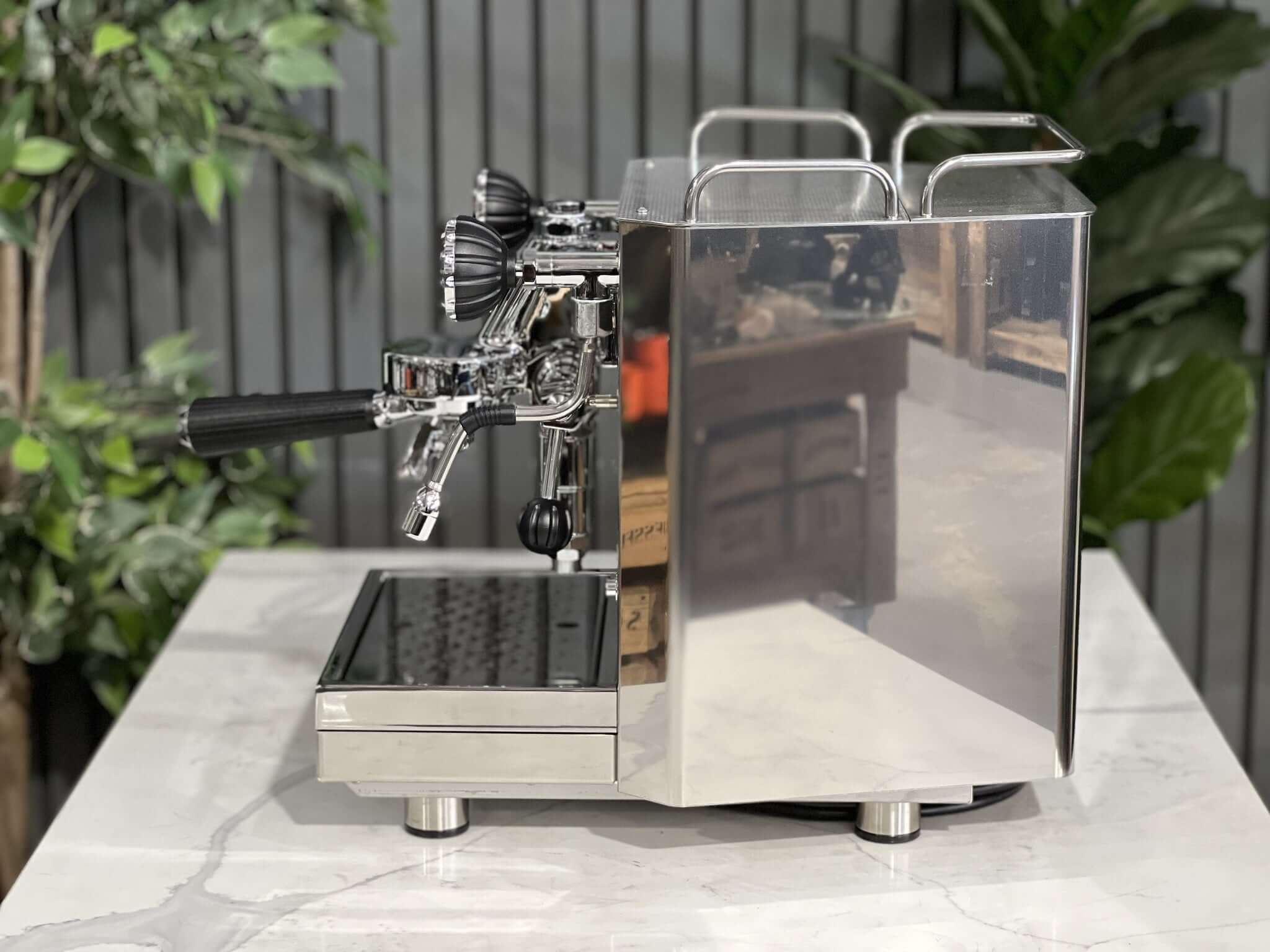 Doge Fenix Brand - 1 Group Commercial Espresso Machine - Chrome