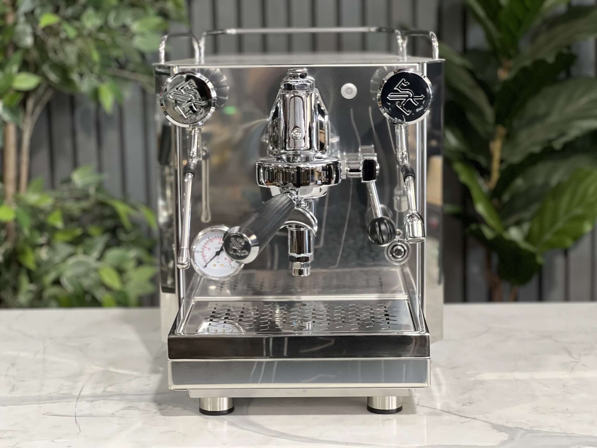 Doge Fenix Brand - 1 Group Commercial Espresso Machine - Chrome