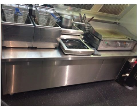 Simcohood Ductless Exhaust Hood System 620 Mm-W 1800Mm X D 750Mm X H 1400Mm DH1800