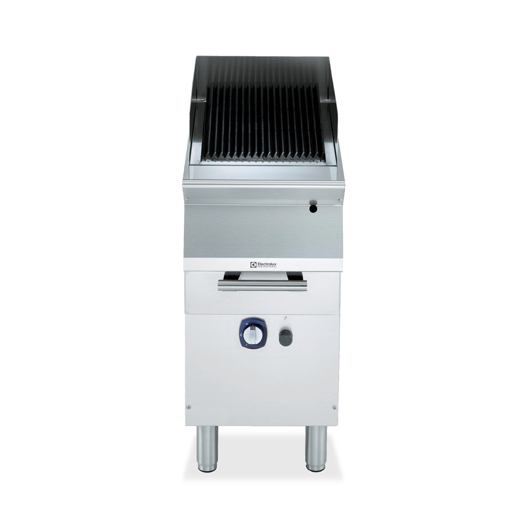 Electrolux 700XP Half Module Freestanding Gas BBQ Chargrill 400mm - E7JJASBAMCA