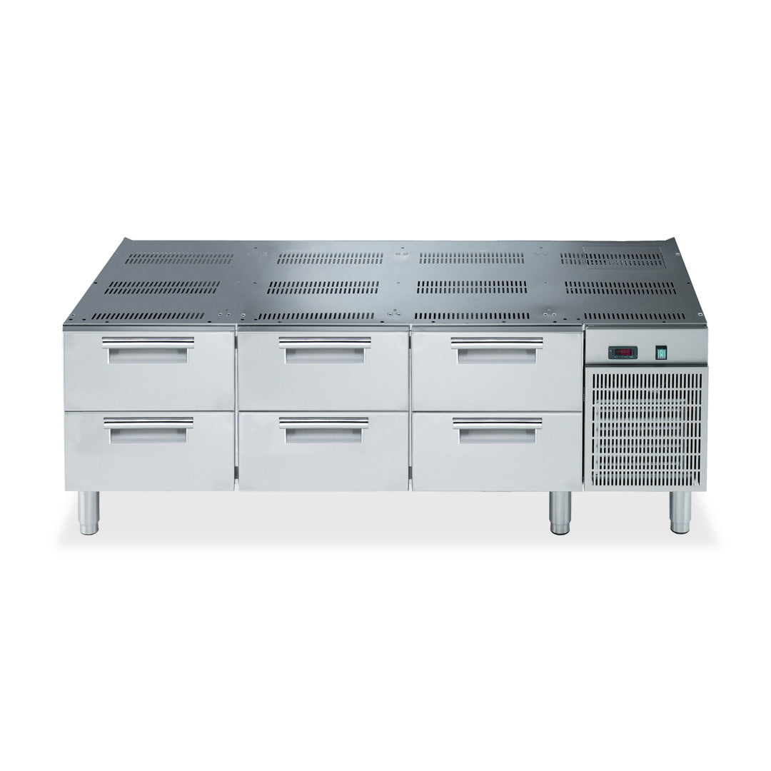 Electrolux 900XP Refrigerated Base with 6 Drawers 1600mm - E9TTBECOMKN
