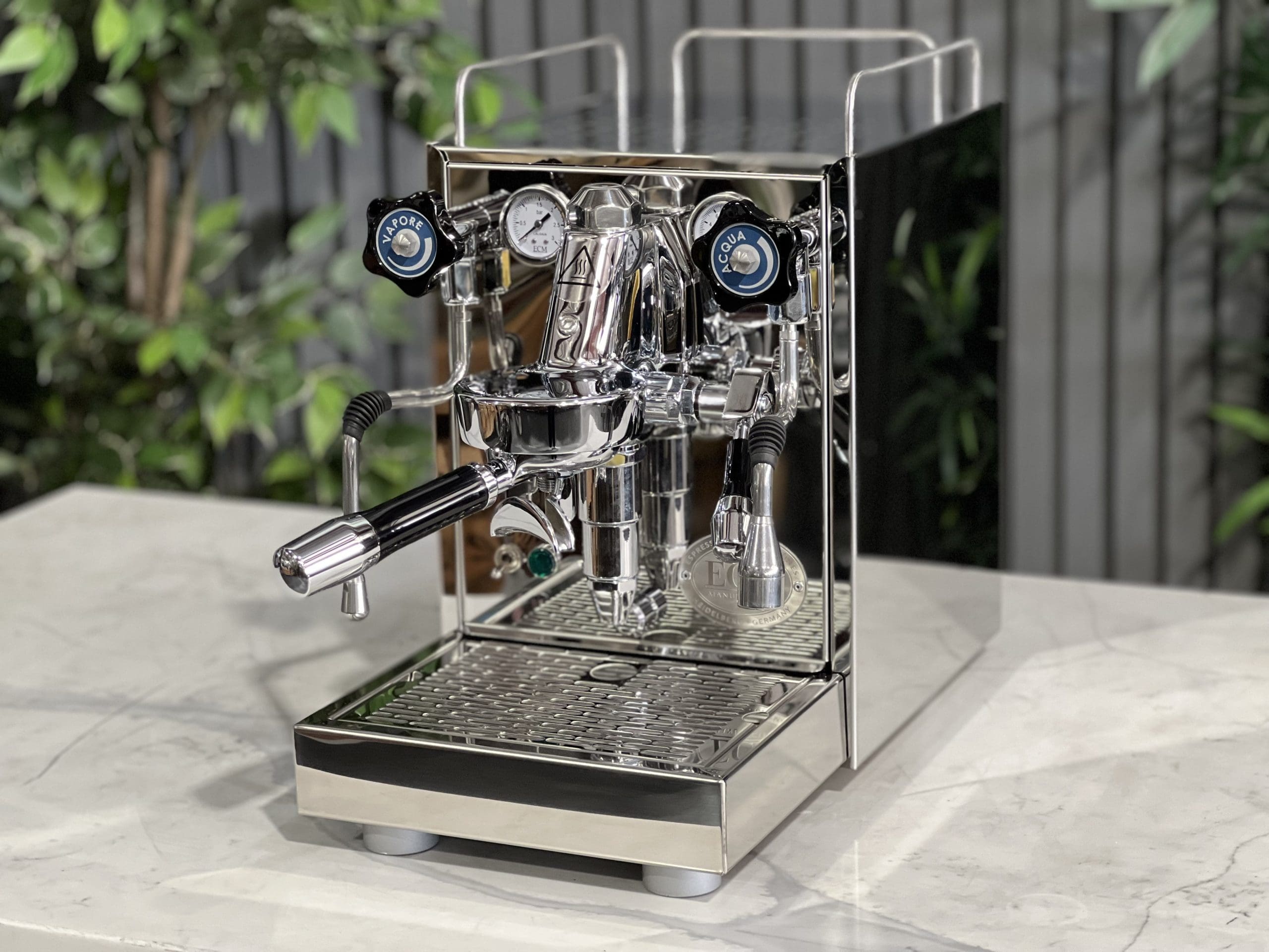 ECM Mechanika VI Slim PID - 1 Group Commercial Espresso Machine - Stainless