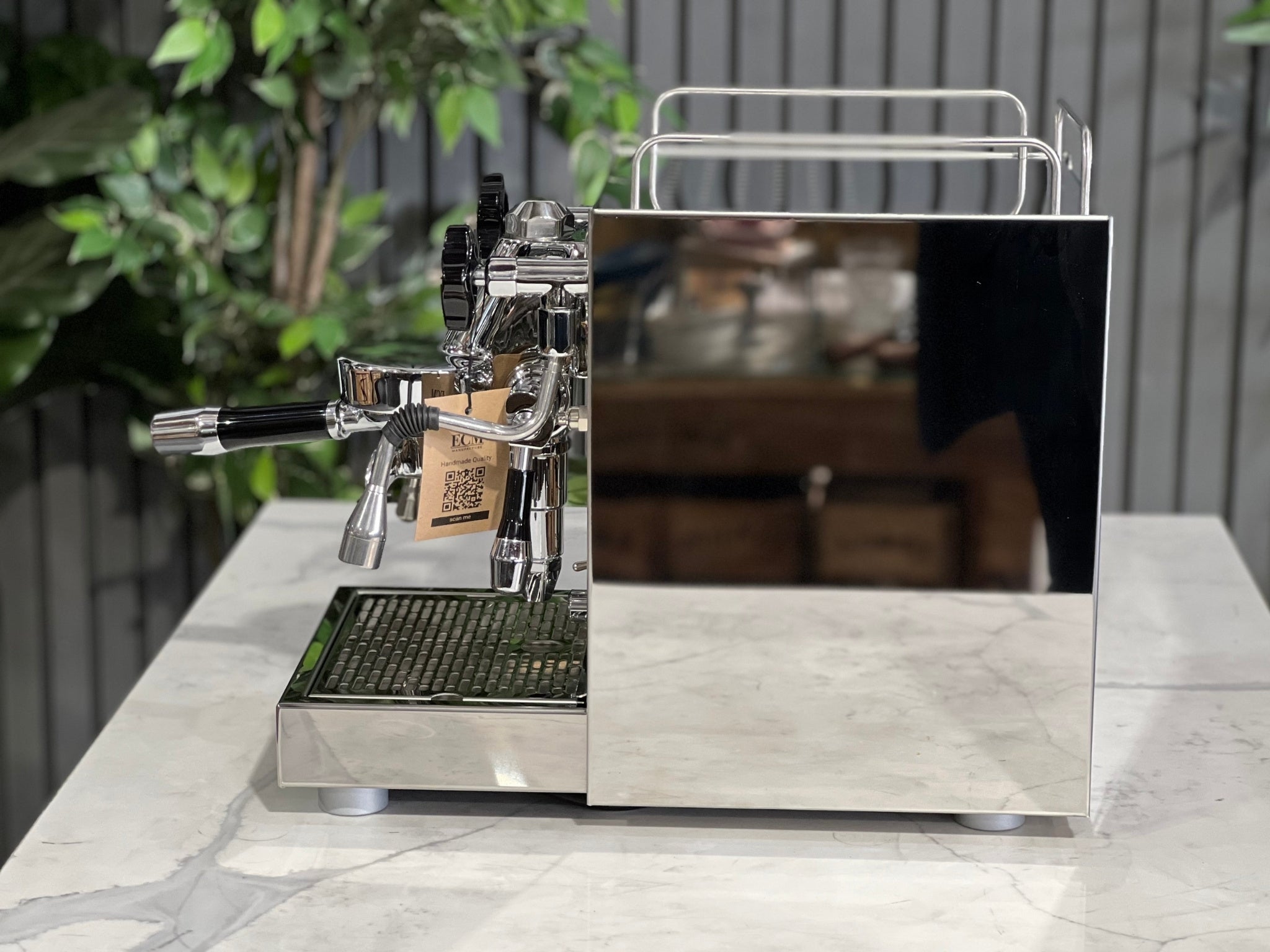 ECM Mechanika VI Slim - 1 Group Commercial Espresso Machine - Stainless