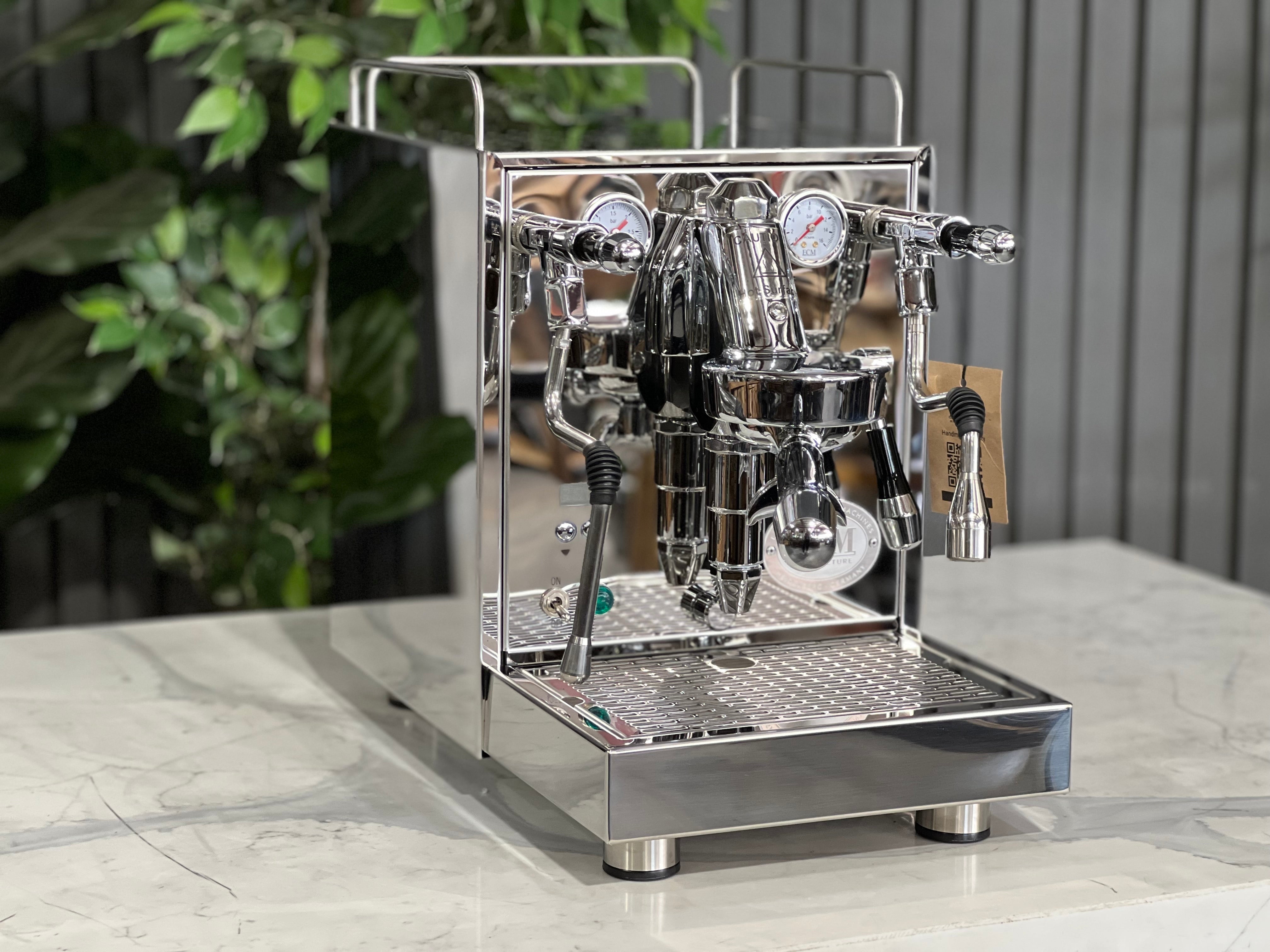 ECM Mechanika Max - 1 Group Commercial Espresso Machine - Stainless Steel