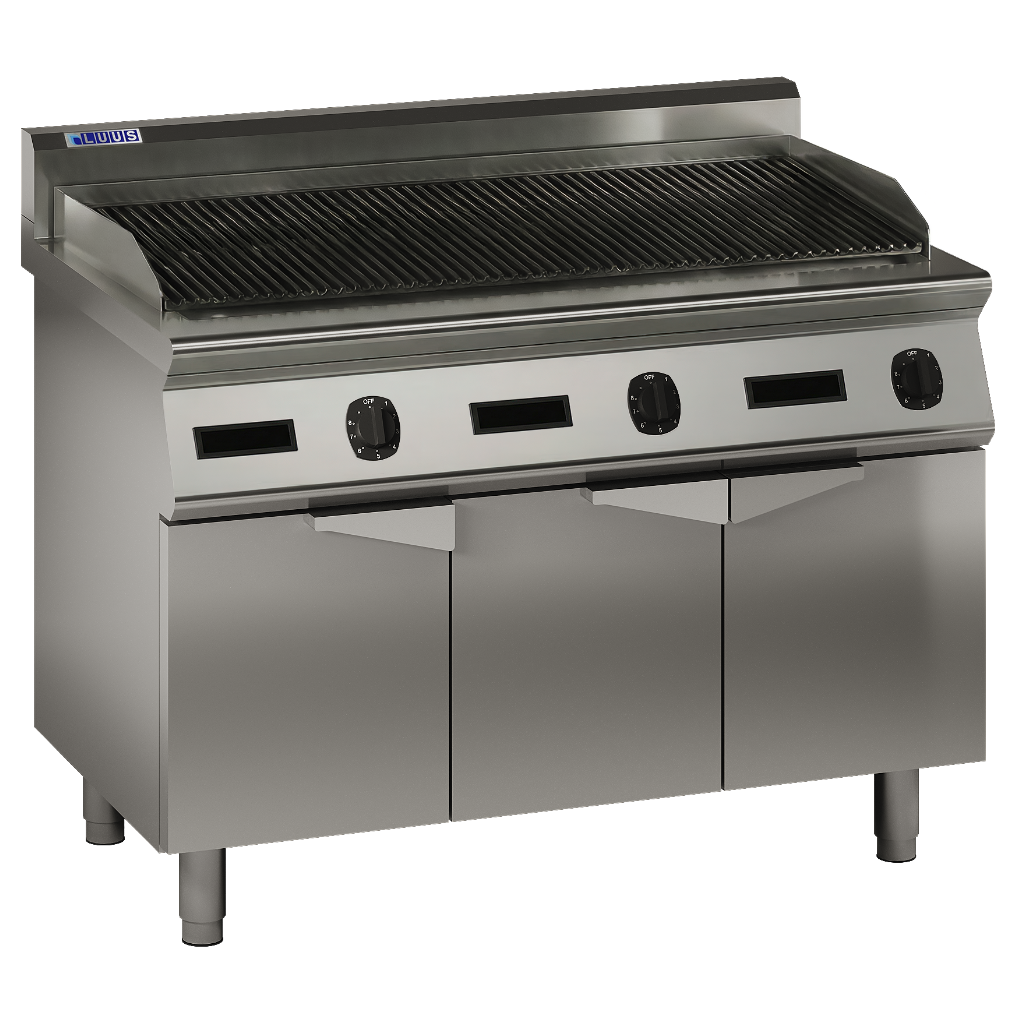 Luus EE7-12C 1200mm Commercial Electric Chargrill Cooktop EE7-12C