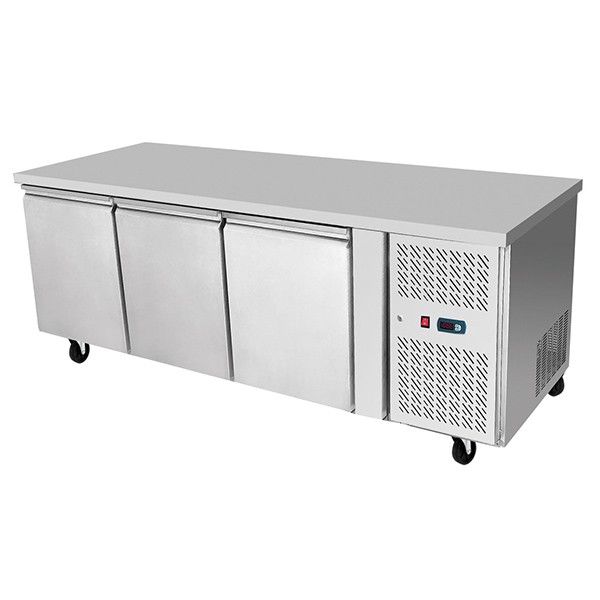 Commercial Under Bench Fridges Three Door | Atosa | EPF3432