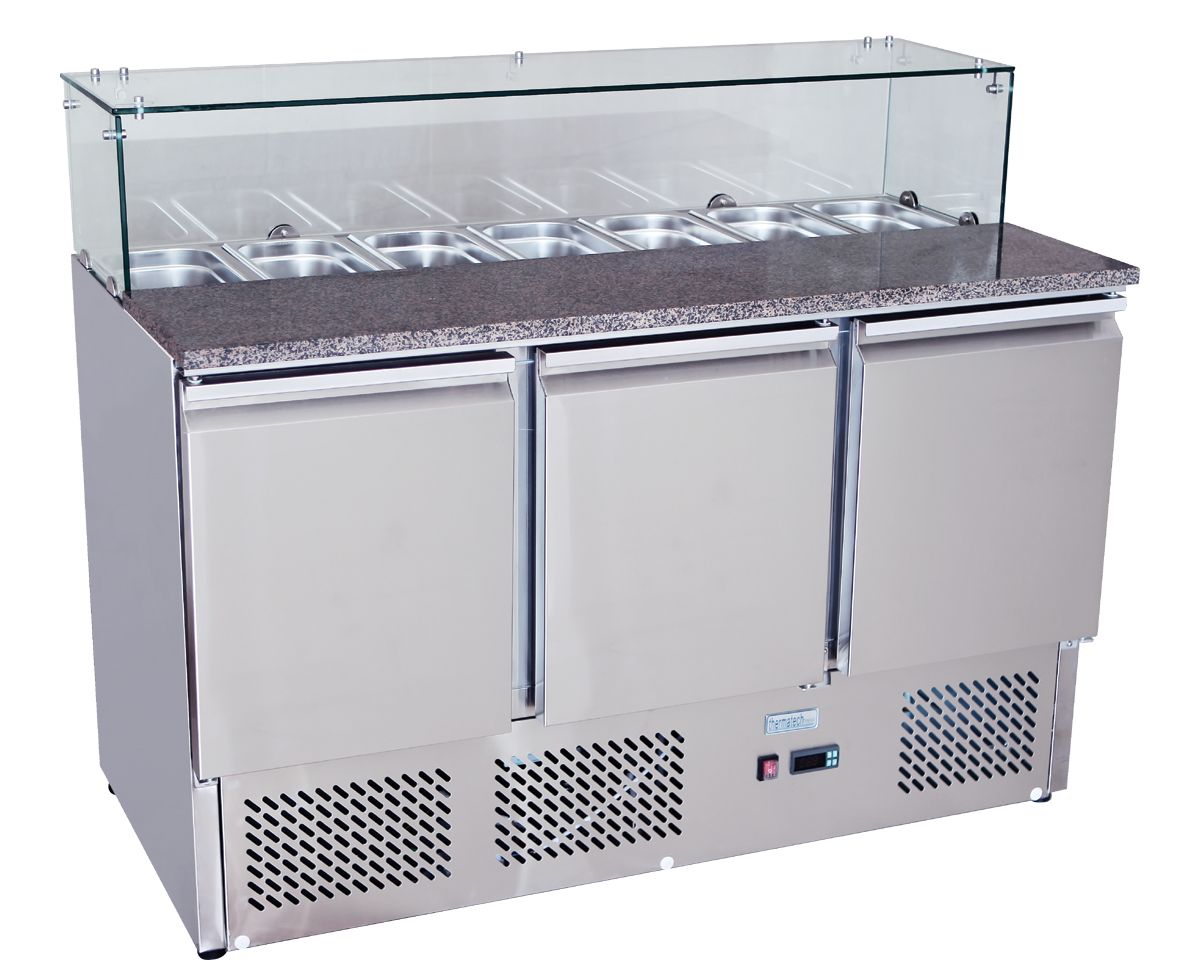Commercial Pizza Prep Fridges | Atosa | ESL3864