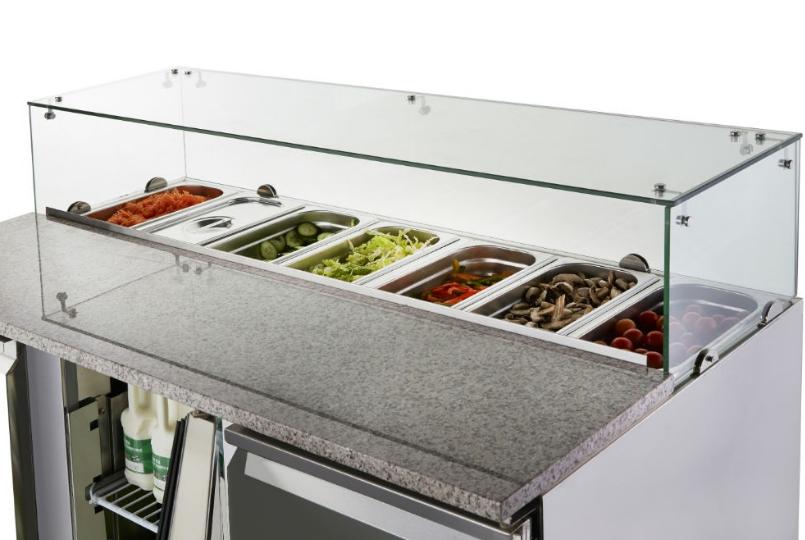 Commercial Pizza Prep Fridges | Atosa | ESL3864