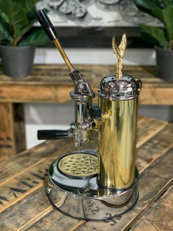 Elektra Micro Casa Chrome - 1 Group Commercial Espresso Machine - Gold