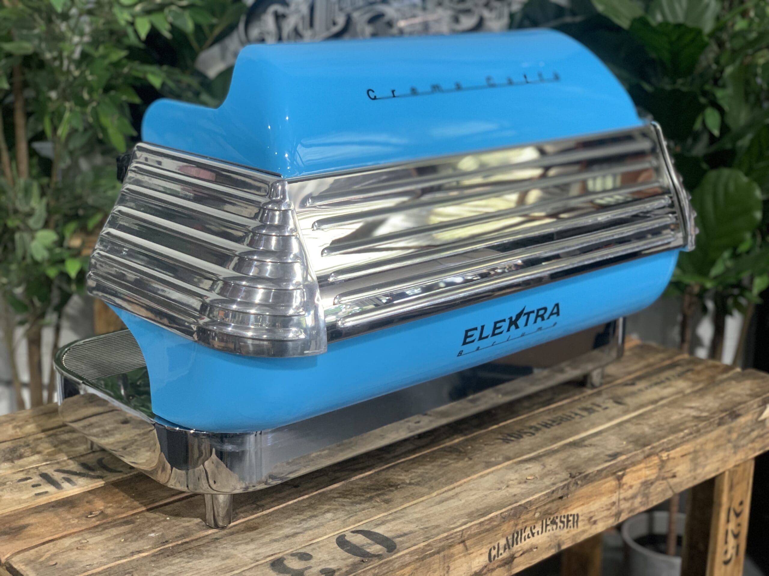 Elektra Barlume - 2 Group Commercial Espresso Machine - Blue